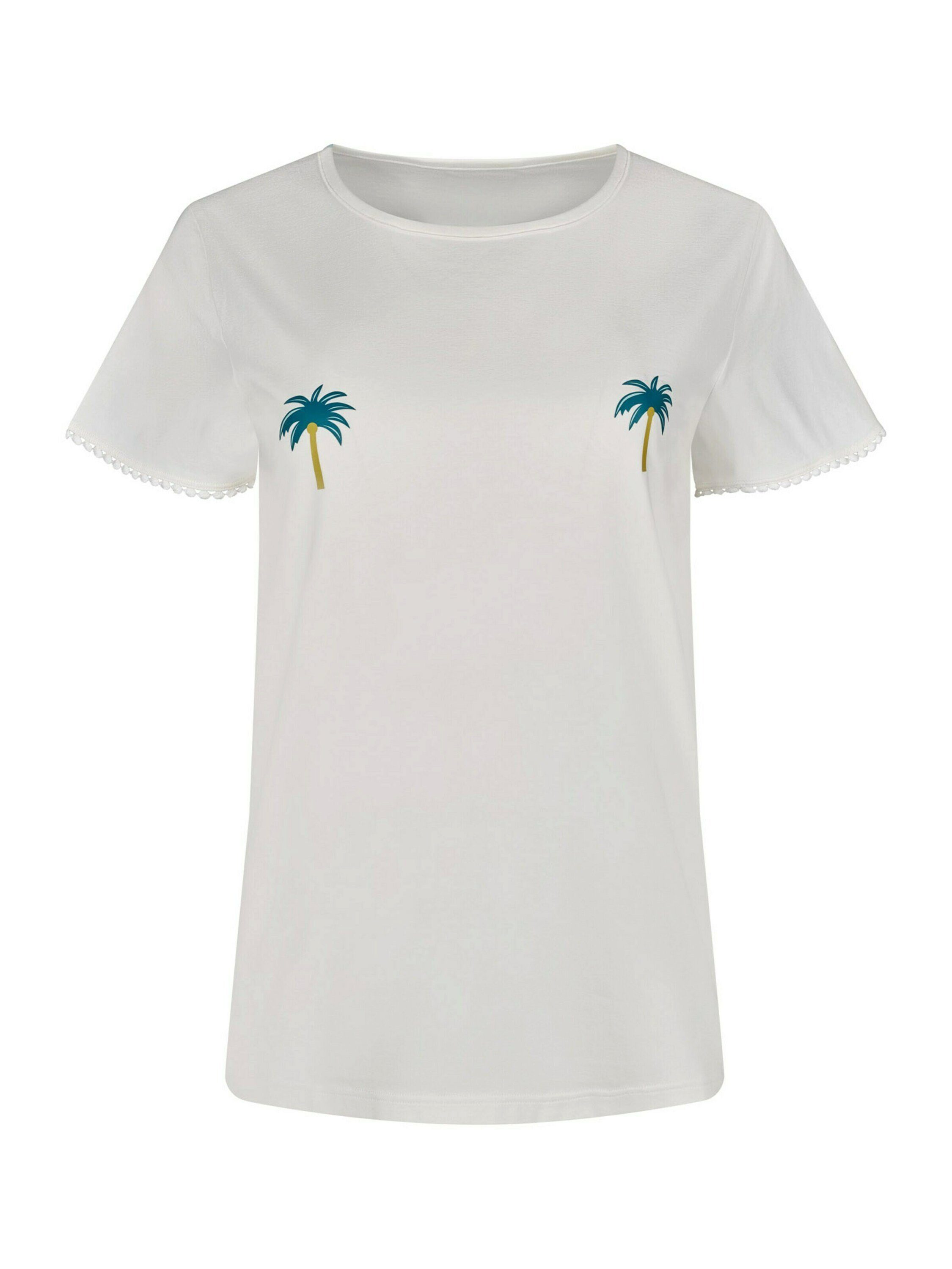 Skiny T-Shirt (1-tlg) Spitze | Pyjamas