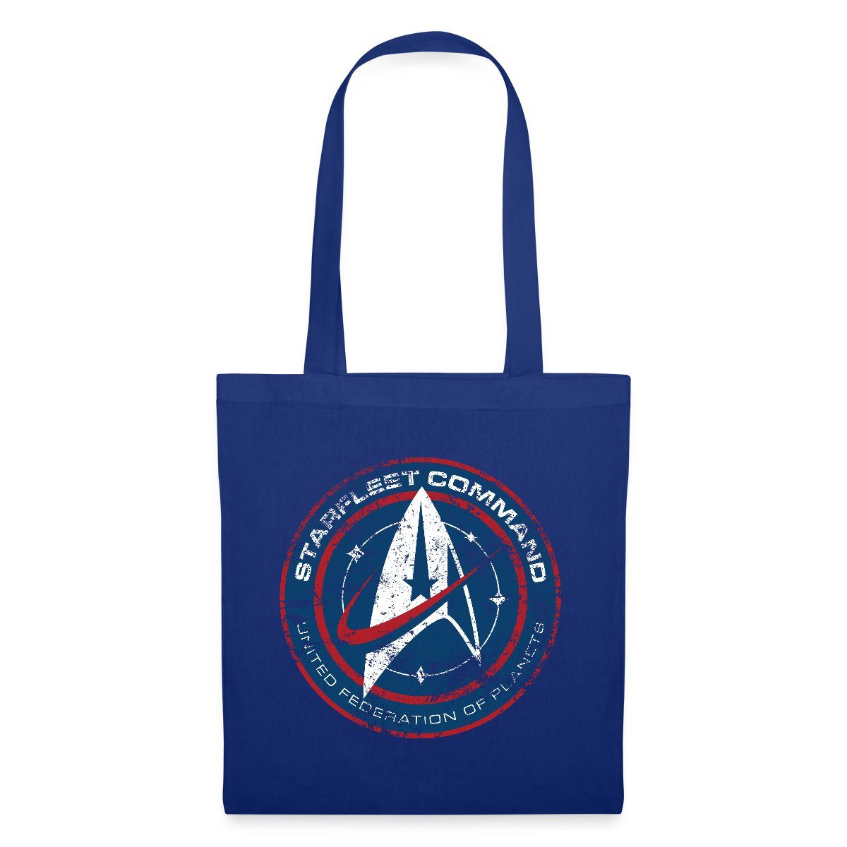 Henkeltasche Star Trek Discovery Abzeichen Sternenflotte Stoffbeutel