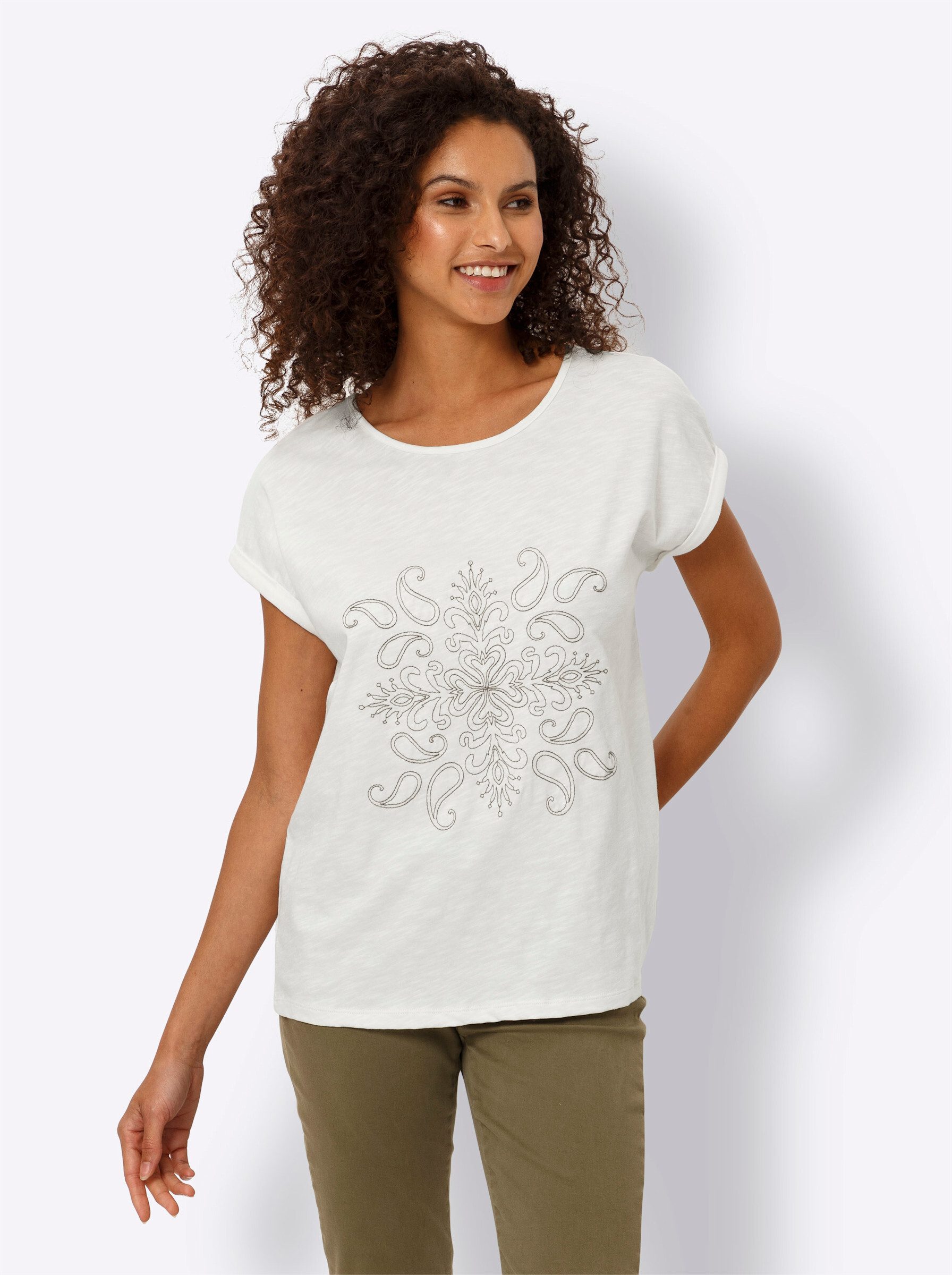 heine T-Shirt Rundhalsshirt