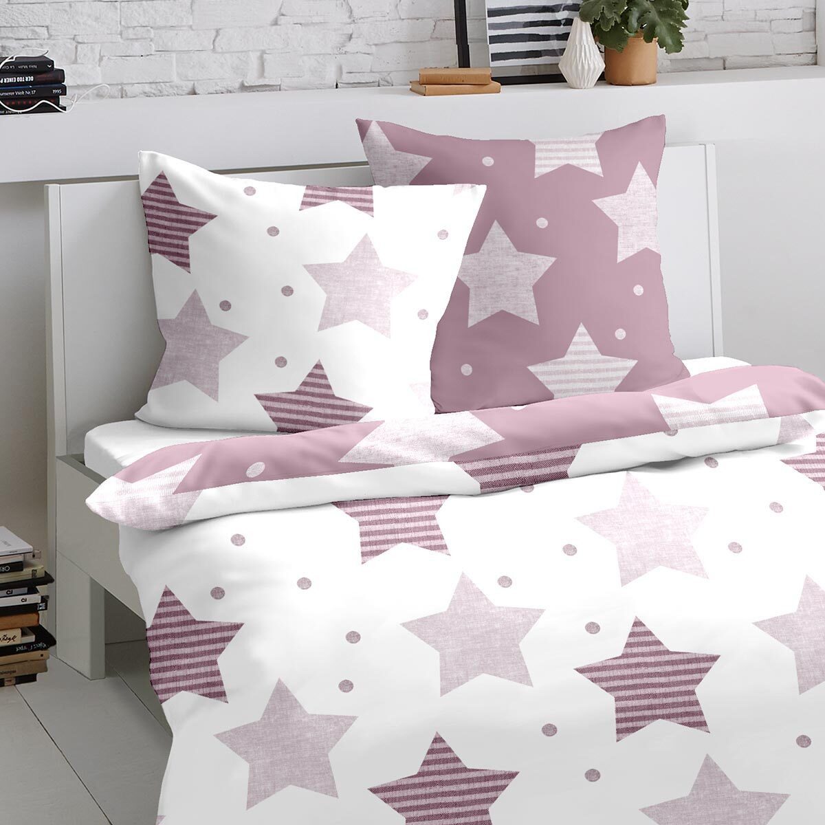 TRAUMSCHLAF Bettwäsche Wavre, Biber, 2 teilig, Biberbettwäsche weich und ku günstig online kaufen