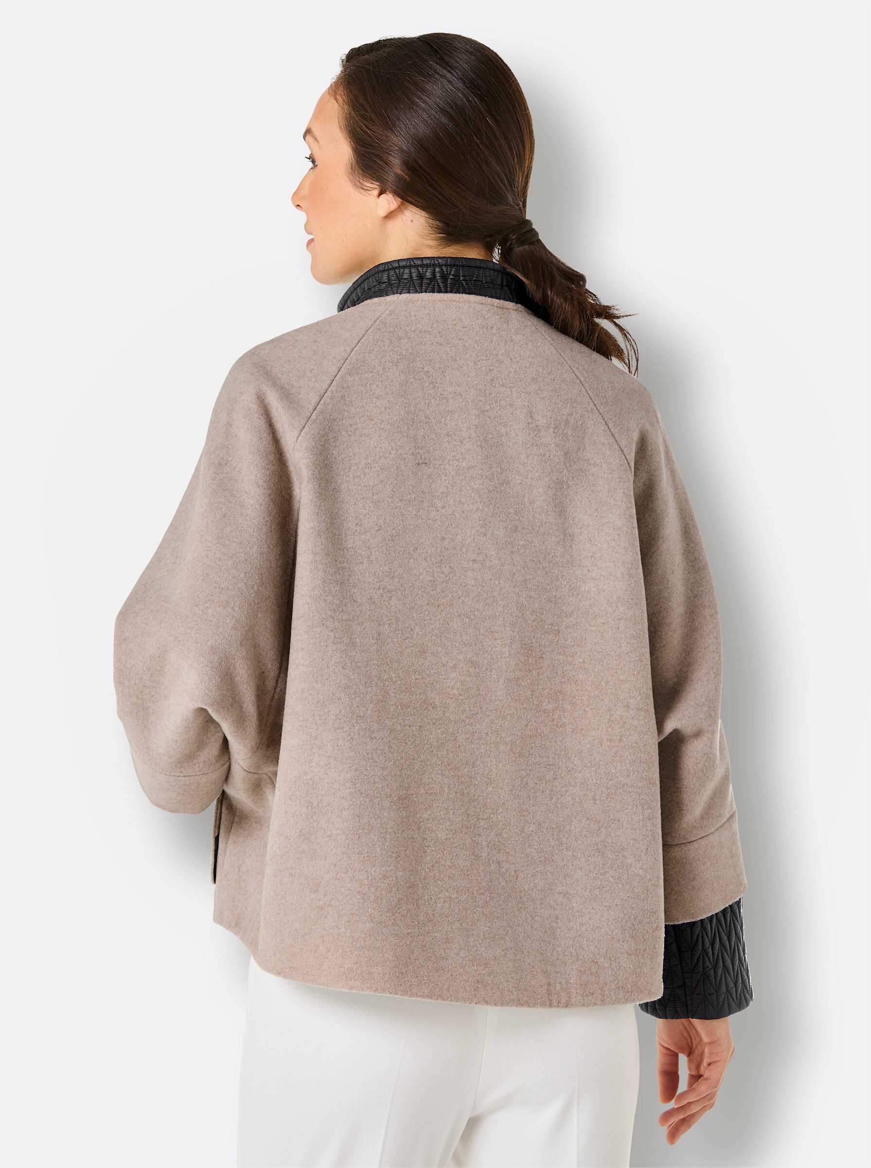 creation L Allwetterjacke Woll-Mix-Jacke Langarm günstig online kaufen