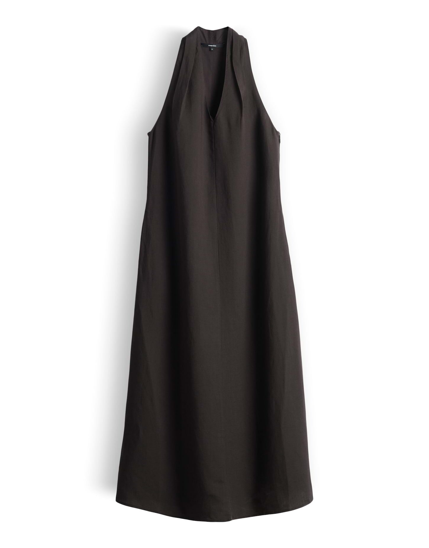 someday Midikleid Qudia aus Webware in lockerer Passform Leicht fallend mit seitlichen Taschen und elegantem Schnitt