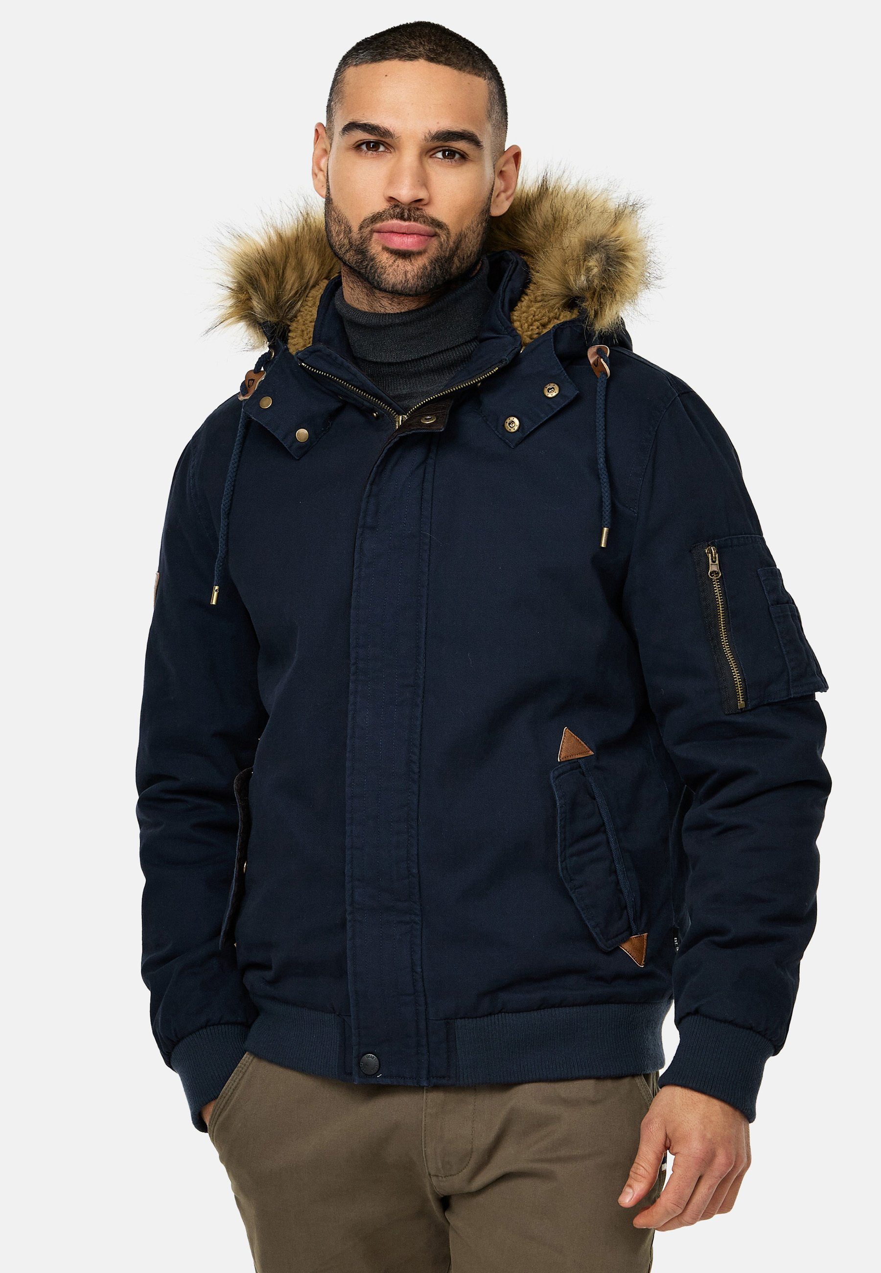 Indicode Winterjacke Herren Pennington Jacke Winter Herrenjacke günstig online kaufen