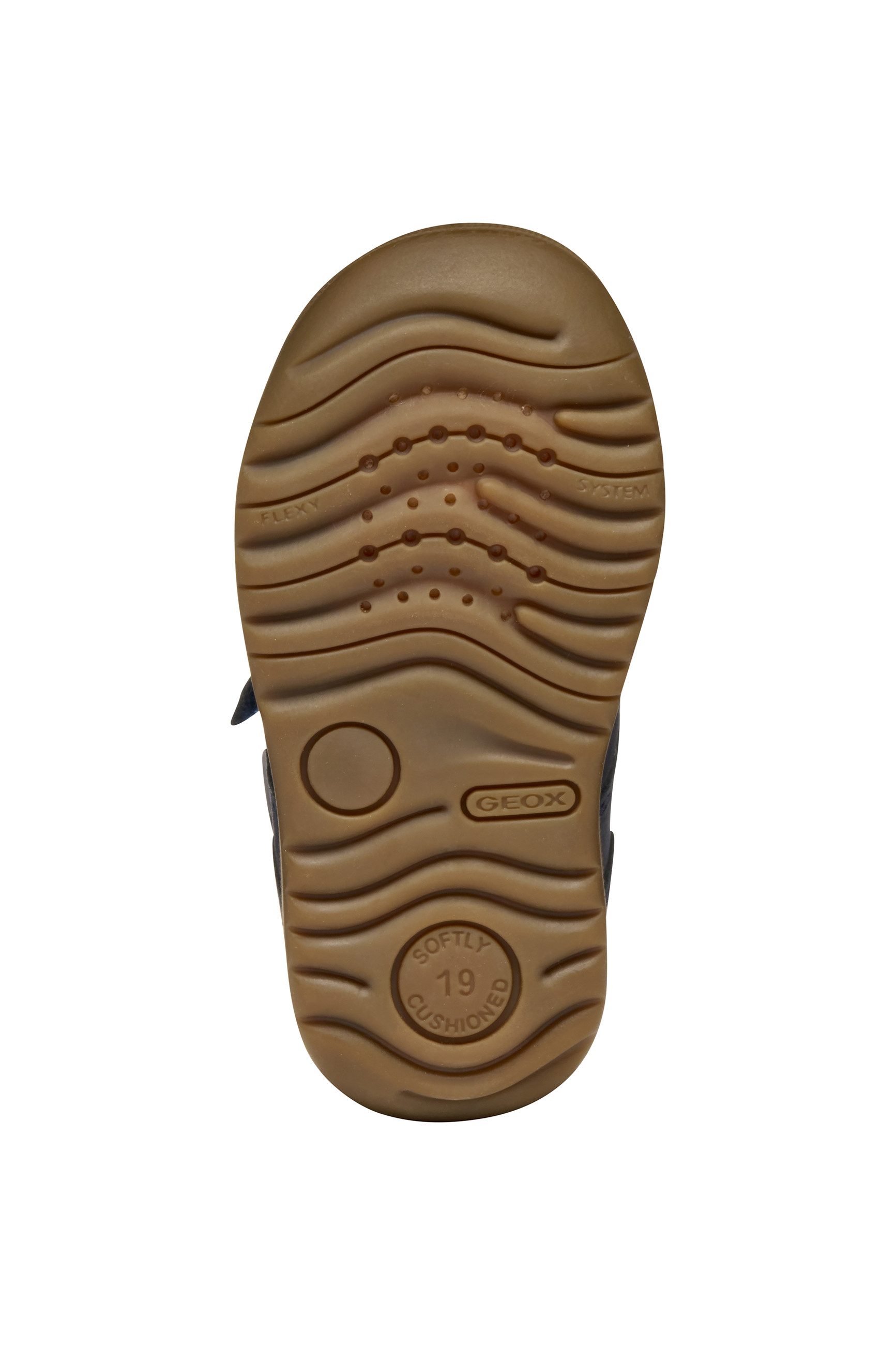 Geox B MACCHIA BOY Lauflernschuh Babyschuh mit Klettverschluss, Größenschablone zum Download