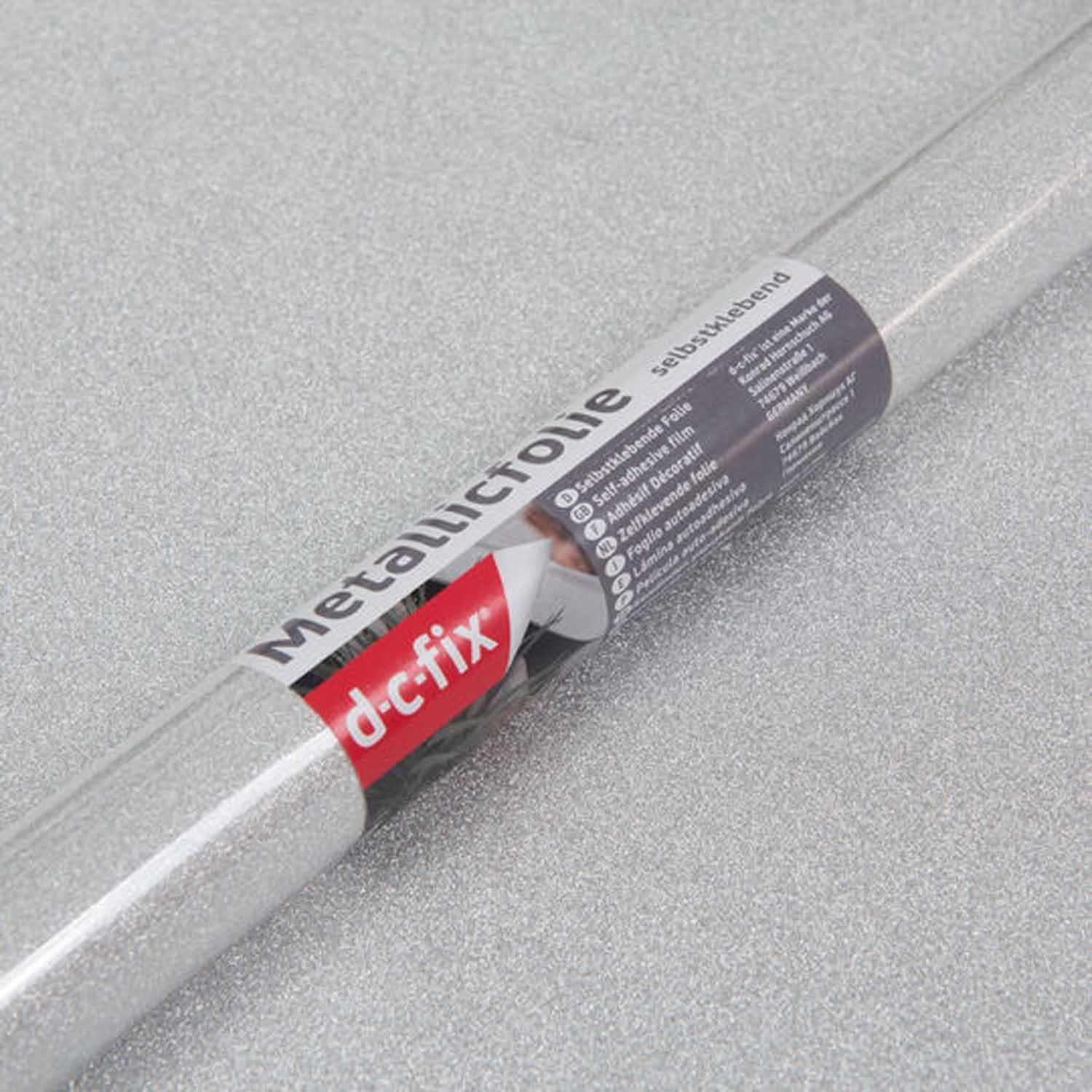 d-c-fix Möbelfolie 5,89€/qm Glitzerfolie selbstklebend zum Basteln Klebefolie Deko Möbel, (Glitter Bastelfolie), Hochwertige Glitterfolie - individuell zuschneidbar