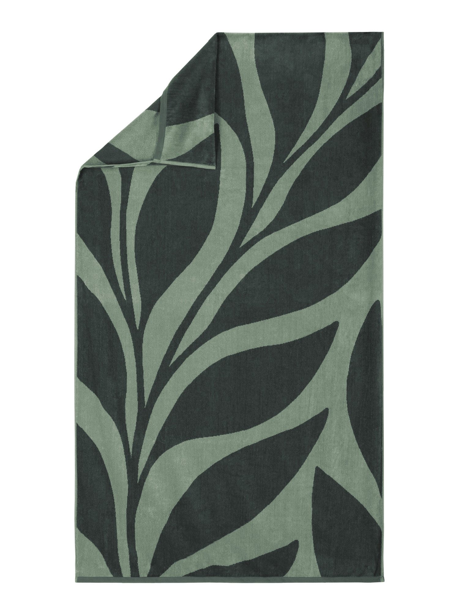 Vossen Strandtuch Standhandtuch Ocean Leaf, Webvelours (Stück, 1-St), Baumwolle in Veloursqualität