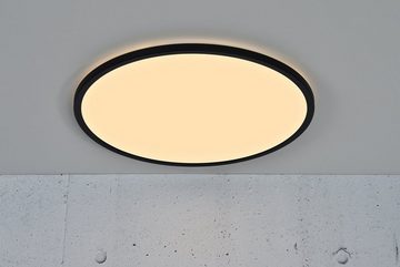 Nordlux LED Deckenleuchte OJA, LED fest integriert, Warmweiß, inkl. LED Modul 5 Jahre Garantie, inkl. Dimmer