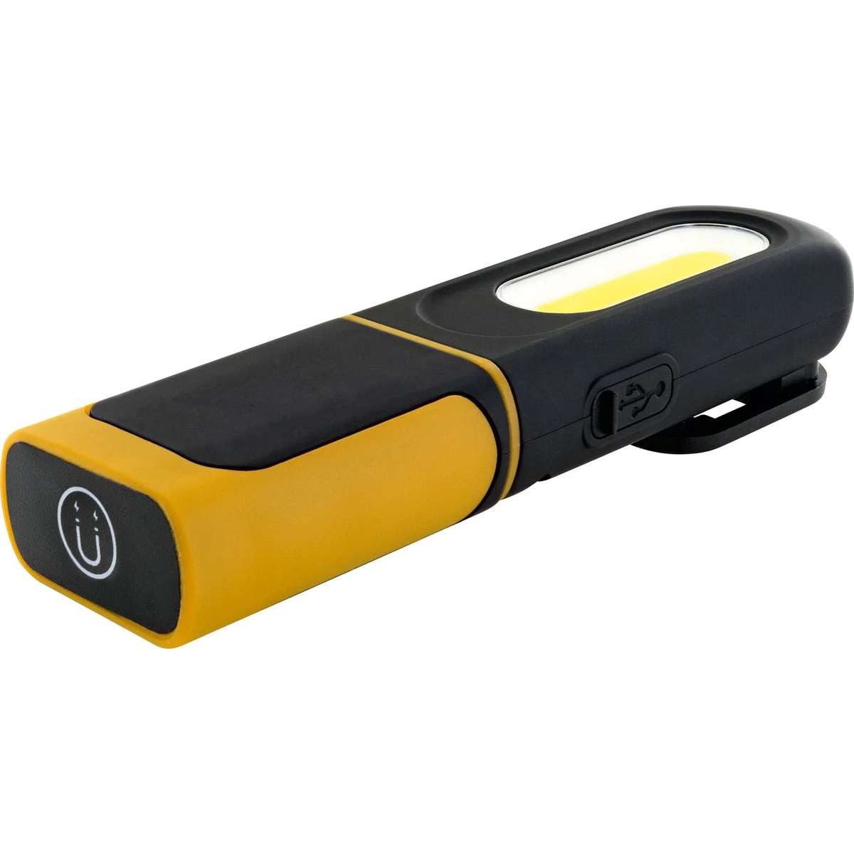 Schwaiger LED Arbeitsleuchte Schwaiger WLED0080 Arbeitslampe Schwarz, Gelb LED