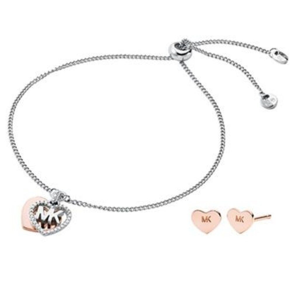 MICHAEL KORS Kette mit Einhänger MICHEAL KORS JEWELS Mod. MKC1257AN931 Special Pack + Earring