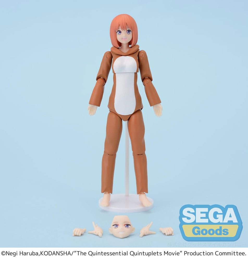 Sega Actionfigur The Quintessential Quintuplets Movingood!!! Yotsuba Nakano 15 cm