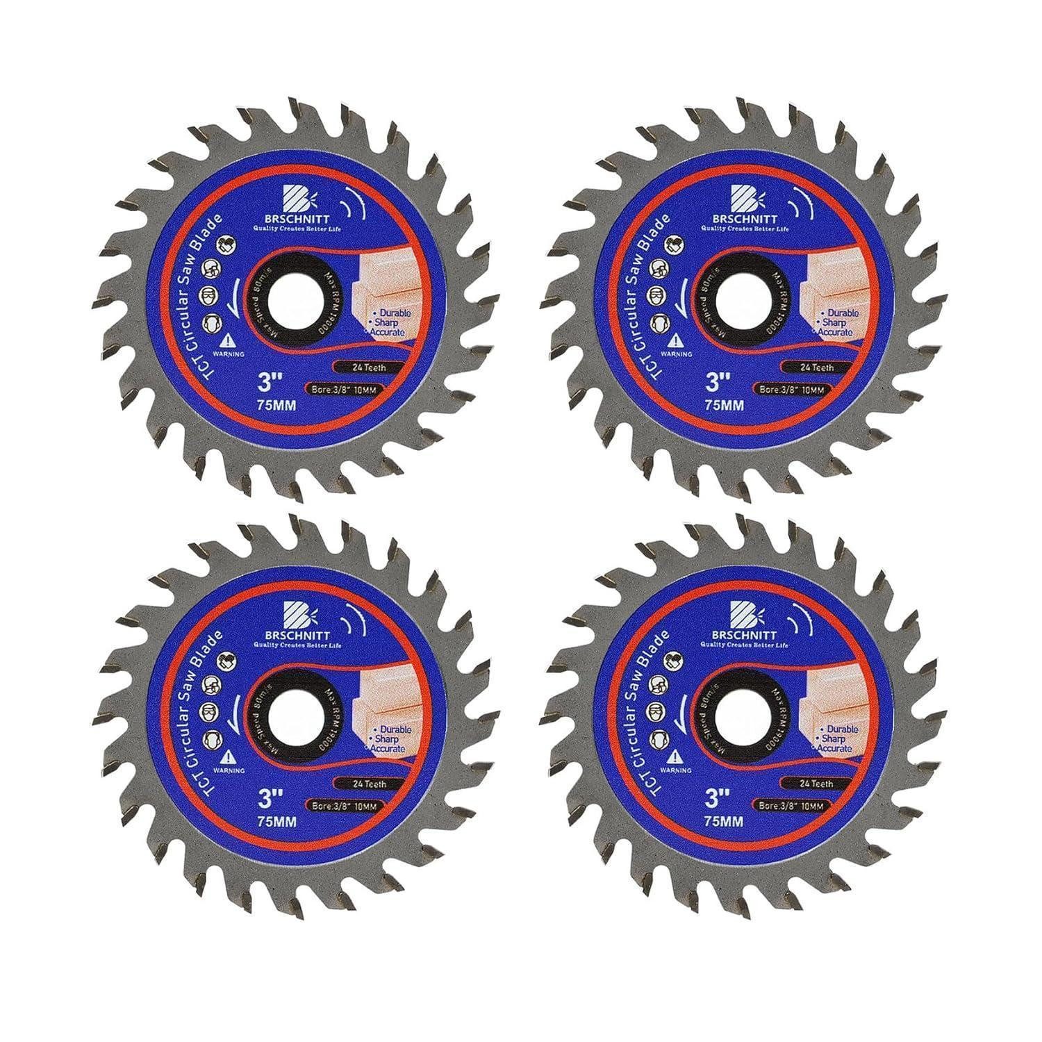 LuxusKollektion Kreissägeblatt TCT Kreissägeblatt 75mm 24Z