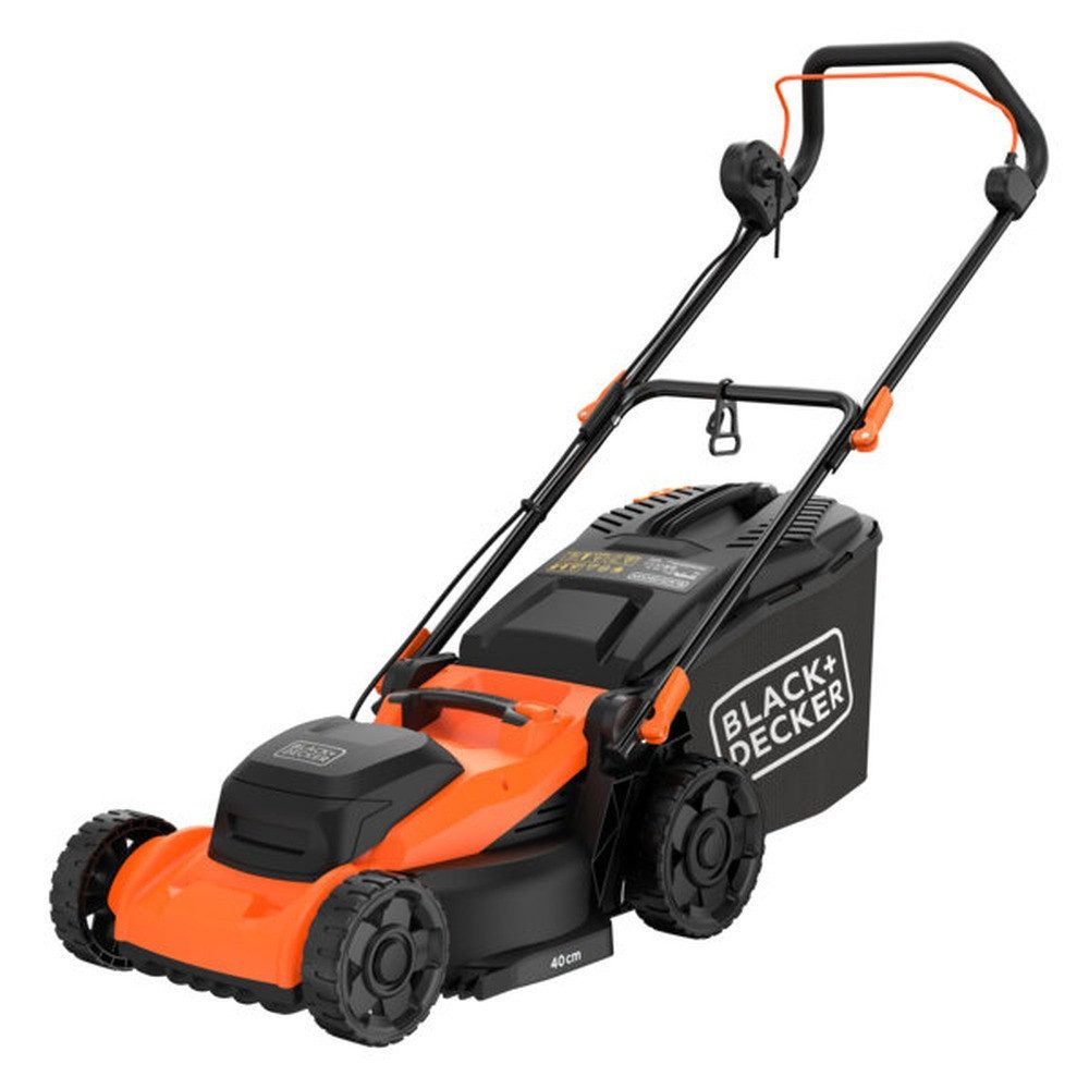 Black + Decker Elektrorasenmäher BLACK+DECKER ELEKTRO-RASENMÄHER 1800W/40CM BEMWP400