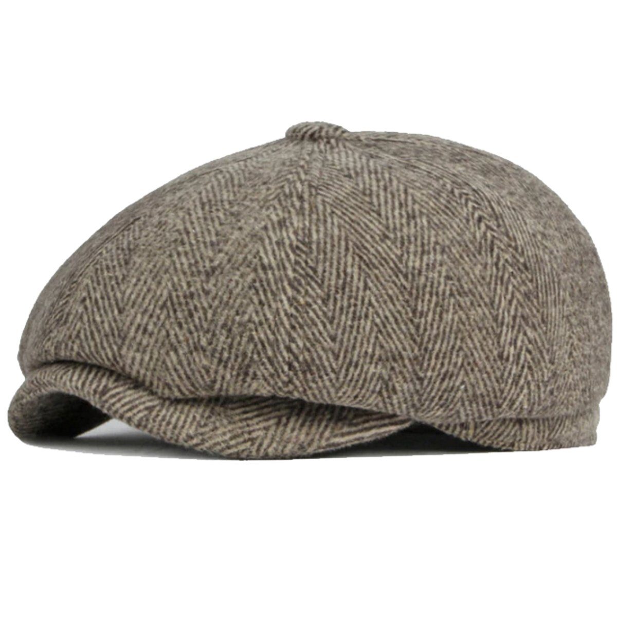 Sporty Flat Cap Winter Flat Cap Schirmmütze mit Ohrenklappen Herren Schiebe günstig online kaufen
