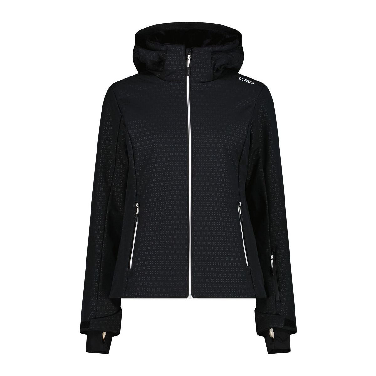 CMP Skijacke Woman Ski Jacket Zip Hood Technische Damen-Skijacke mit wetterfester ClimaProtect-Schicht und