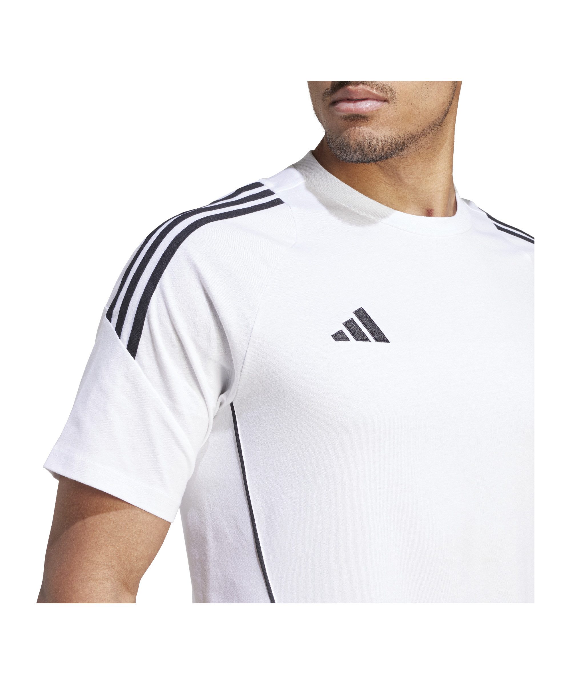 adidas Performance T-Shirt adidas Performance Tiro 24 T-Shirt Baumwolle – Bild 3 von 4