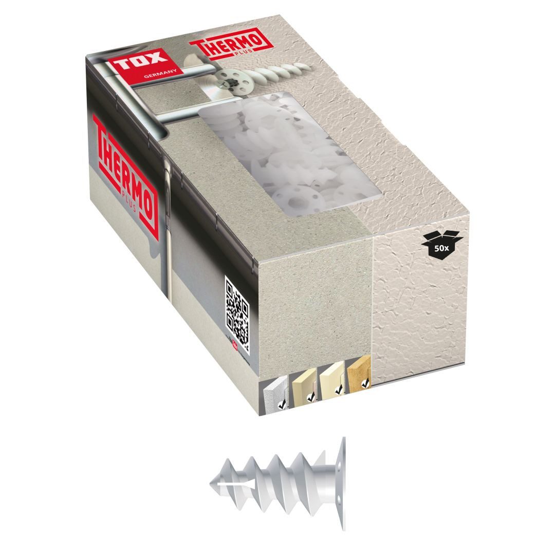 TOX-DÜBEL-TECHNIK Dämmstoffdübel Dämmstoffdübel Thermo Plus, (50-tlg)