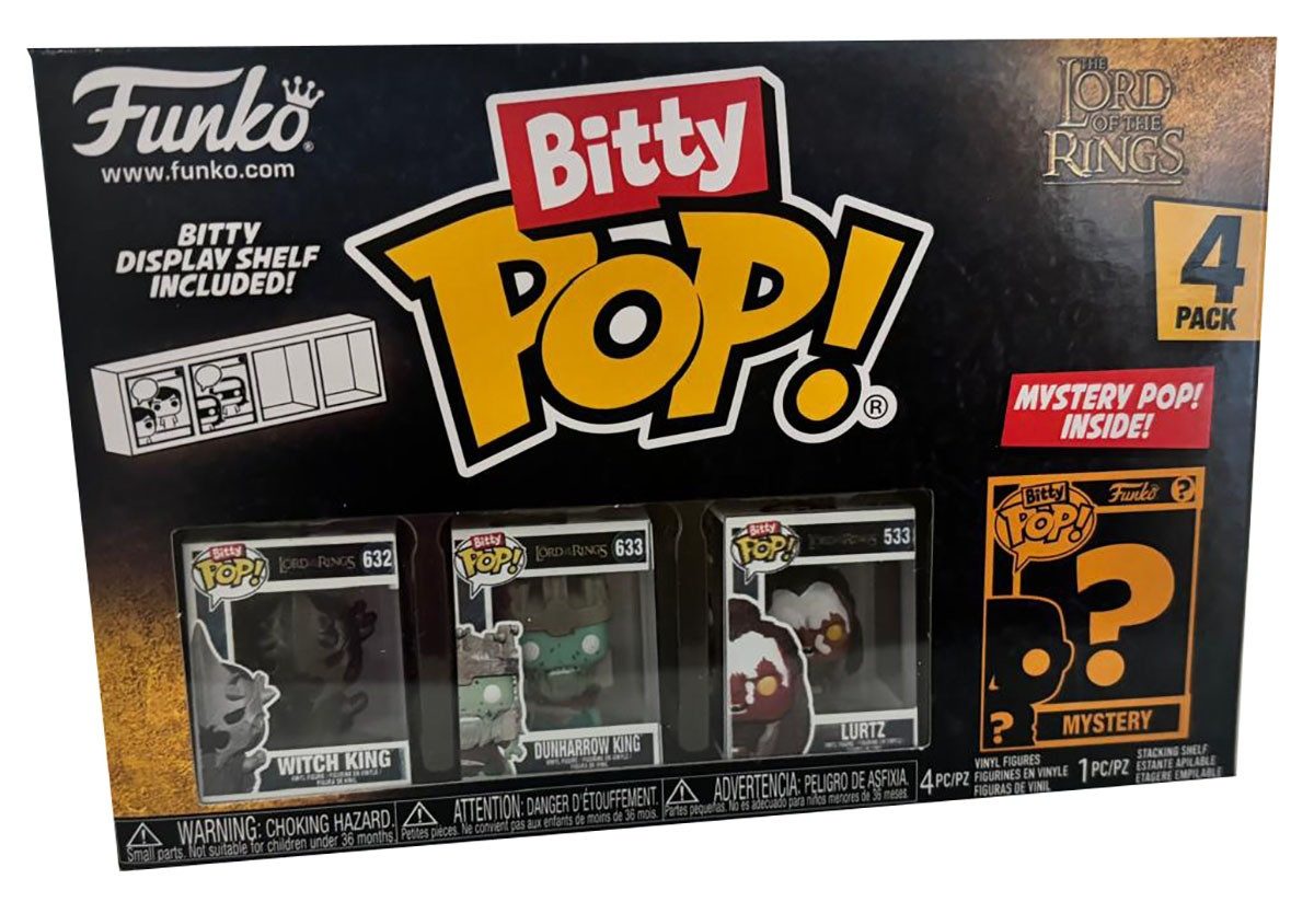 Funko Spielfigur Funko Bitty Pop! Herr der Ringe Figuren, Frodo Gandalf 4 Sets – Bild 4 von 5