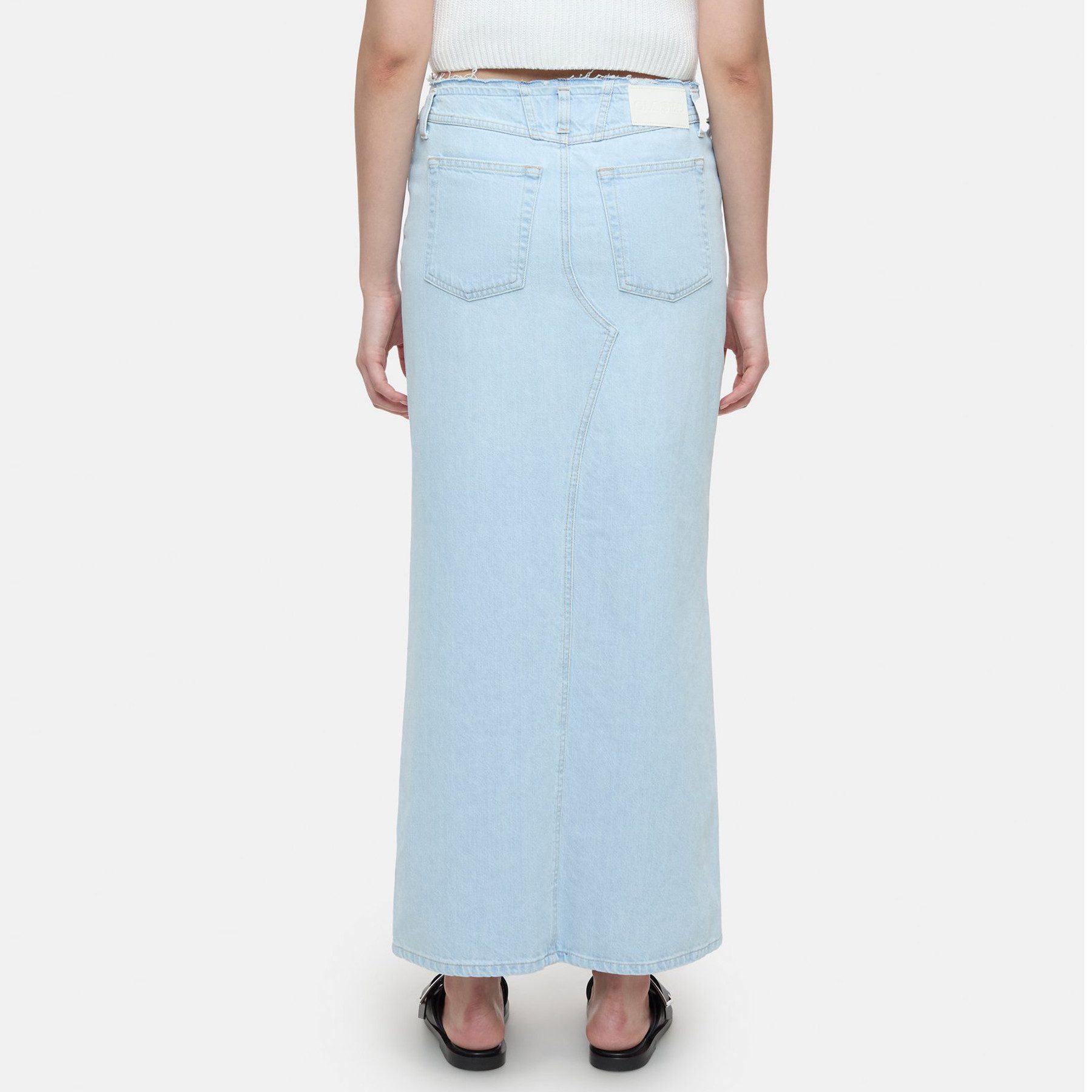 CLOSED 5-Pocket-Jeans CLOSED Midirock Jeansrock aus Baumwolle - Blau