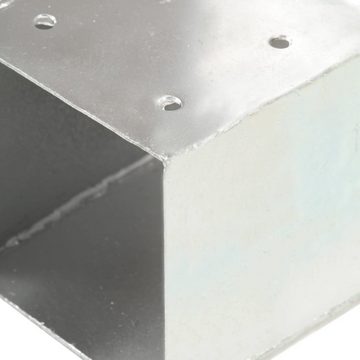 vidaXL Zaunpfosten Pfostenverbinder T-Form Verzinktes Metall 71 x 71 mm, (1-St)