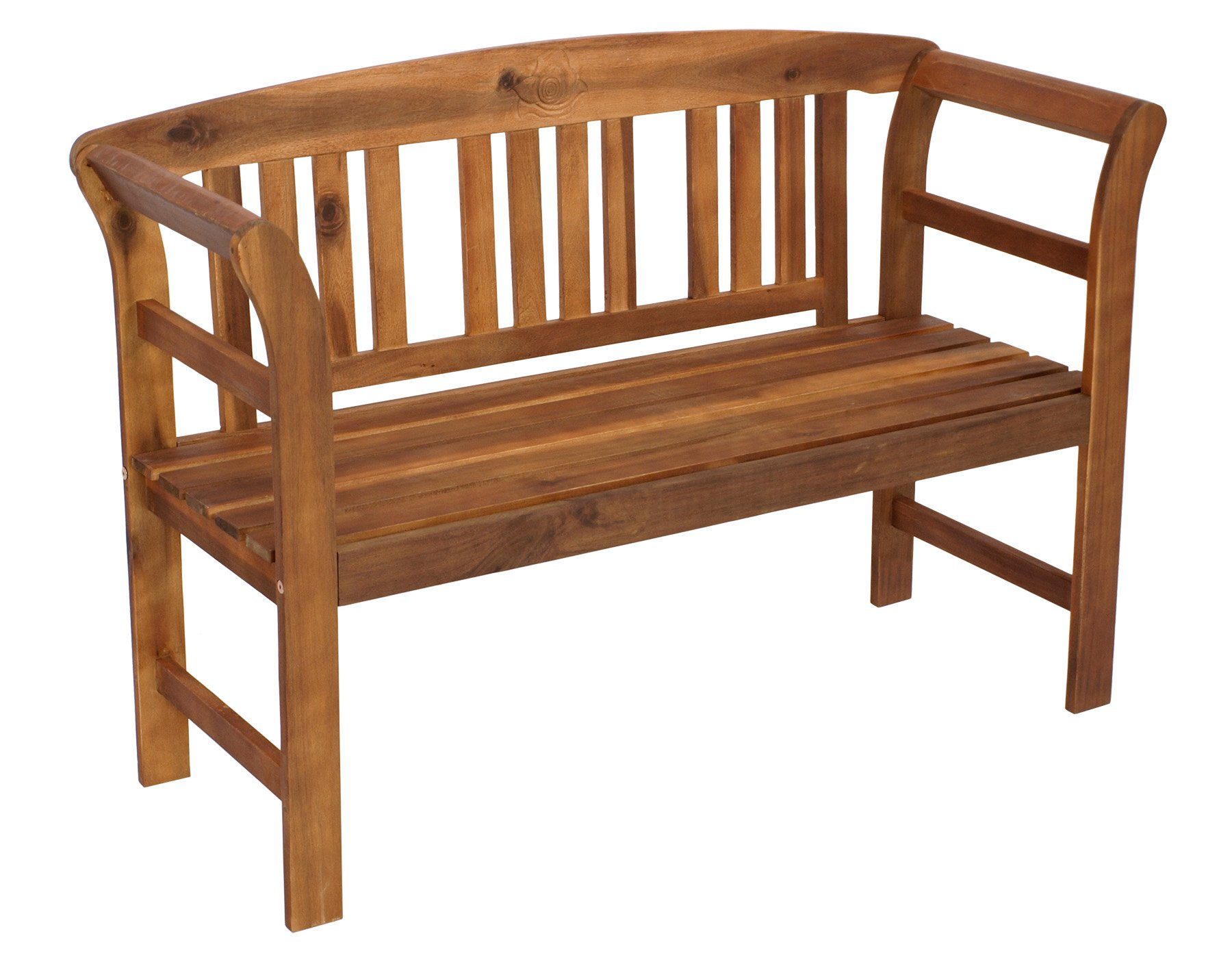 DEGAMO Gartenbank ROSARIO (1-St), 2-sitzer 120cm, Akazie geölt, Landhaus-Op günstig online kaufen