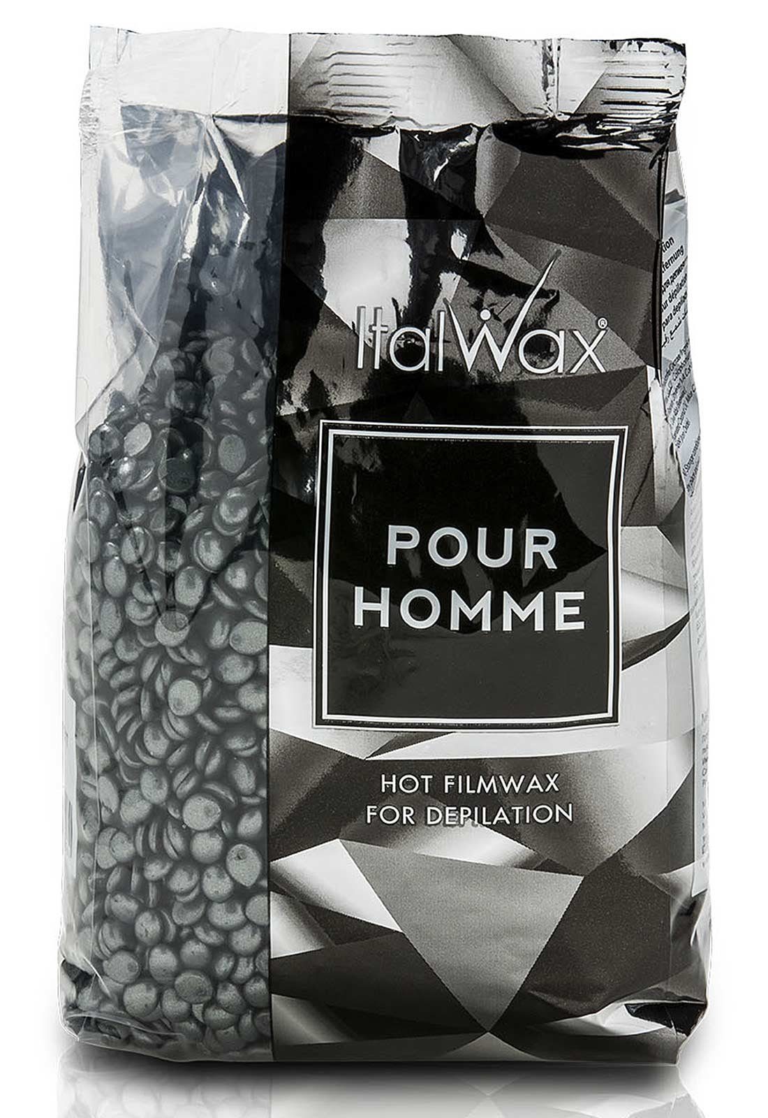 Italwax Körperrasierer Filmwachs Pour Homme Männer Italwax Hot Film Wax Wachsperlen