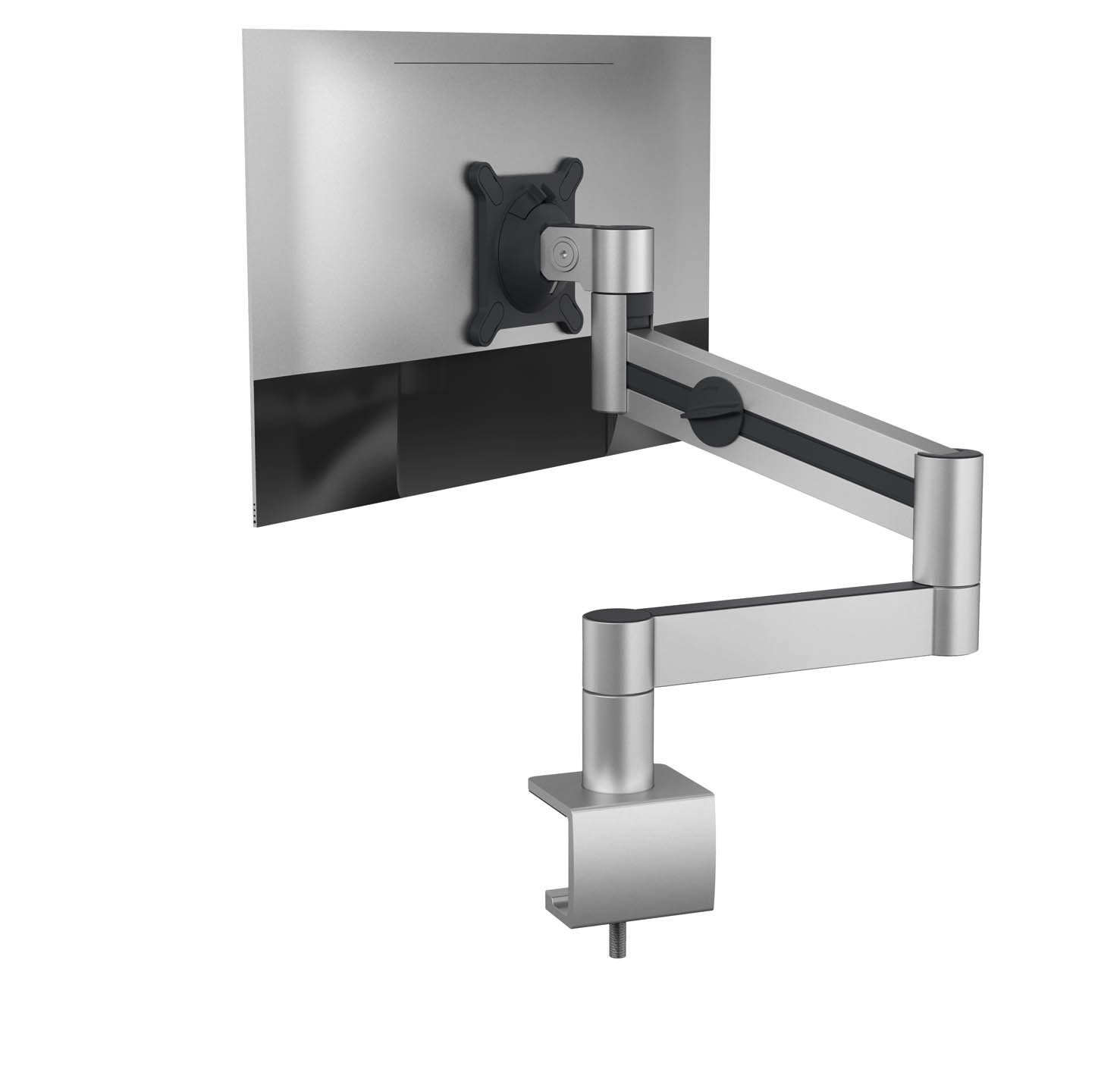 DURABLE Wandhalterung MONITOR, (Durable 508323 Monitor Halterung Pro mit Tischklemme, flexibler Schwen)