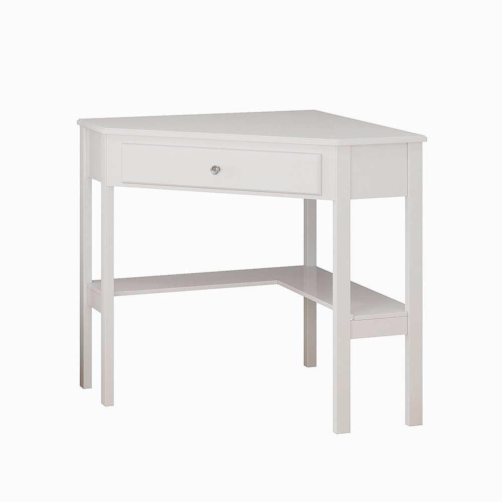 Schminktisch Velto, Weiß, 75 x 76.8 cm,mit Schublade