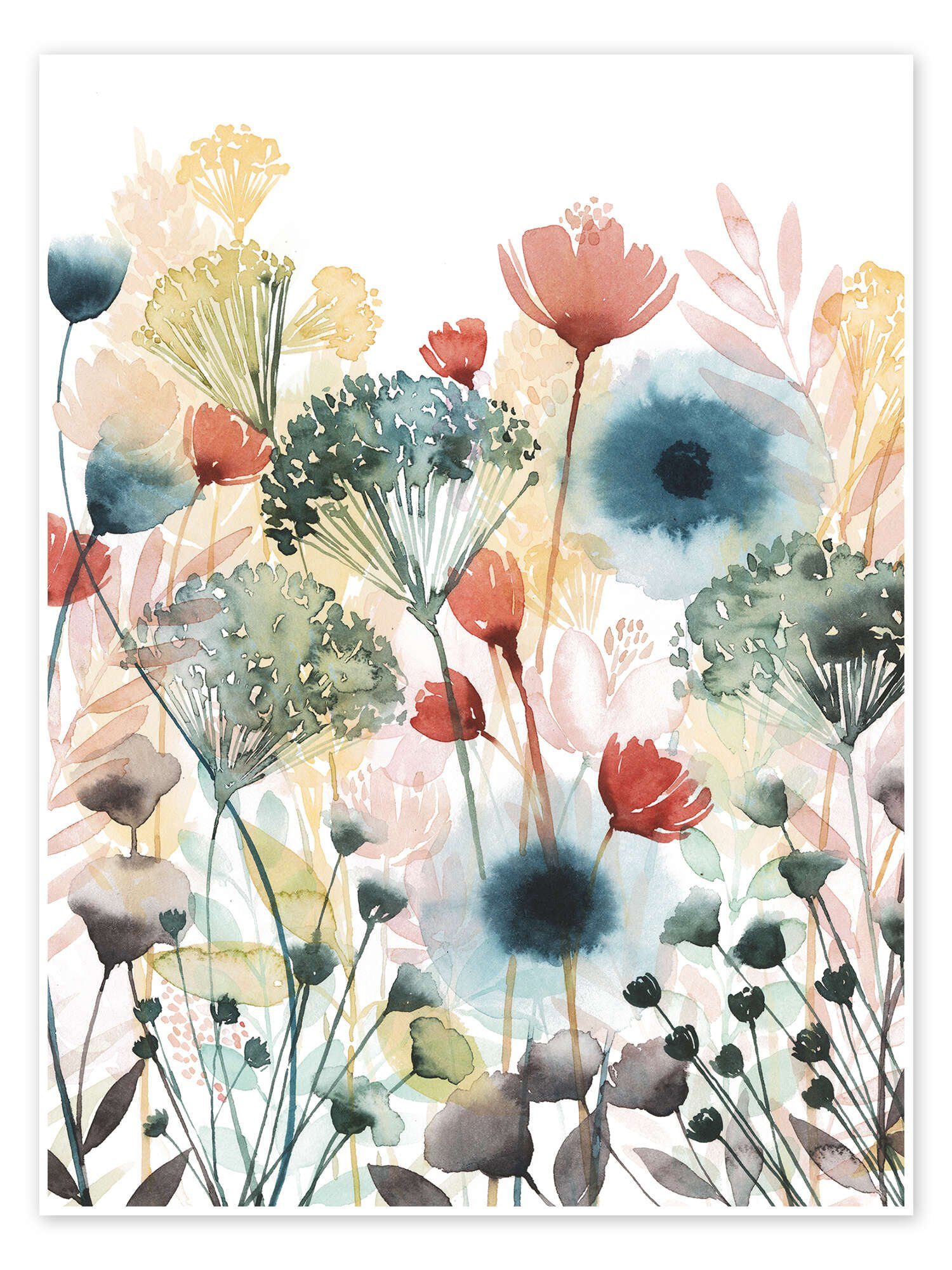 Posterlounge Wandbild Sonniger Einblick I, Grace Popp, erhältlich als Poster, Leinwandbild, Wandsticker oder Acrylglasbild