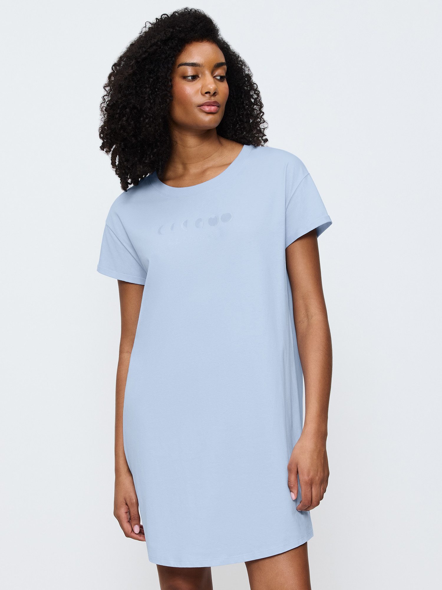 Triumph Nachthemd Nightdress gerippter Rundhalsausschnitt - günstig online kaufen
