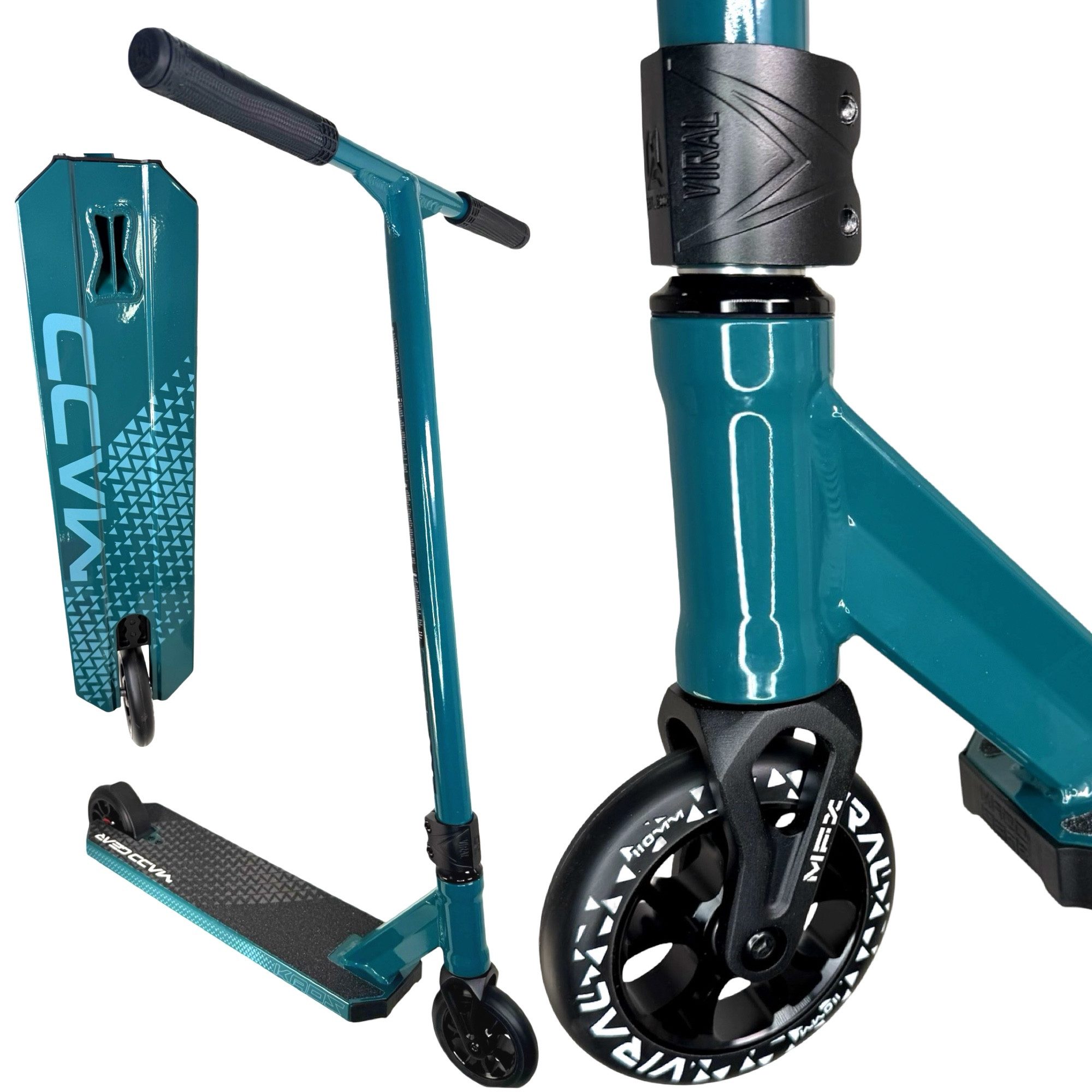 Stuntscooter MGP Madd Gear Viral Kaos Pro Stunt-Scooter H=87cm Denim
