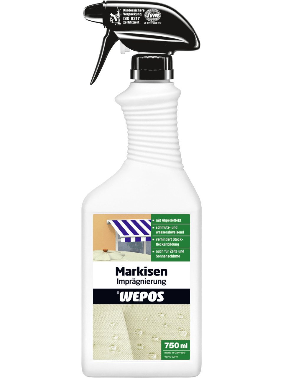 WEPOS CHEMIE GMBH Wepos Markisenimprägnierung 750 ml Universalreiniger