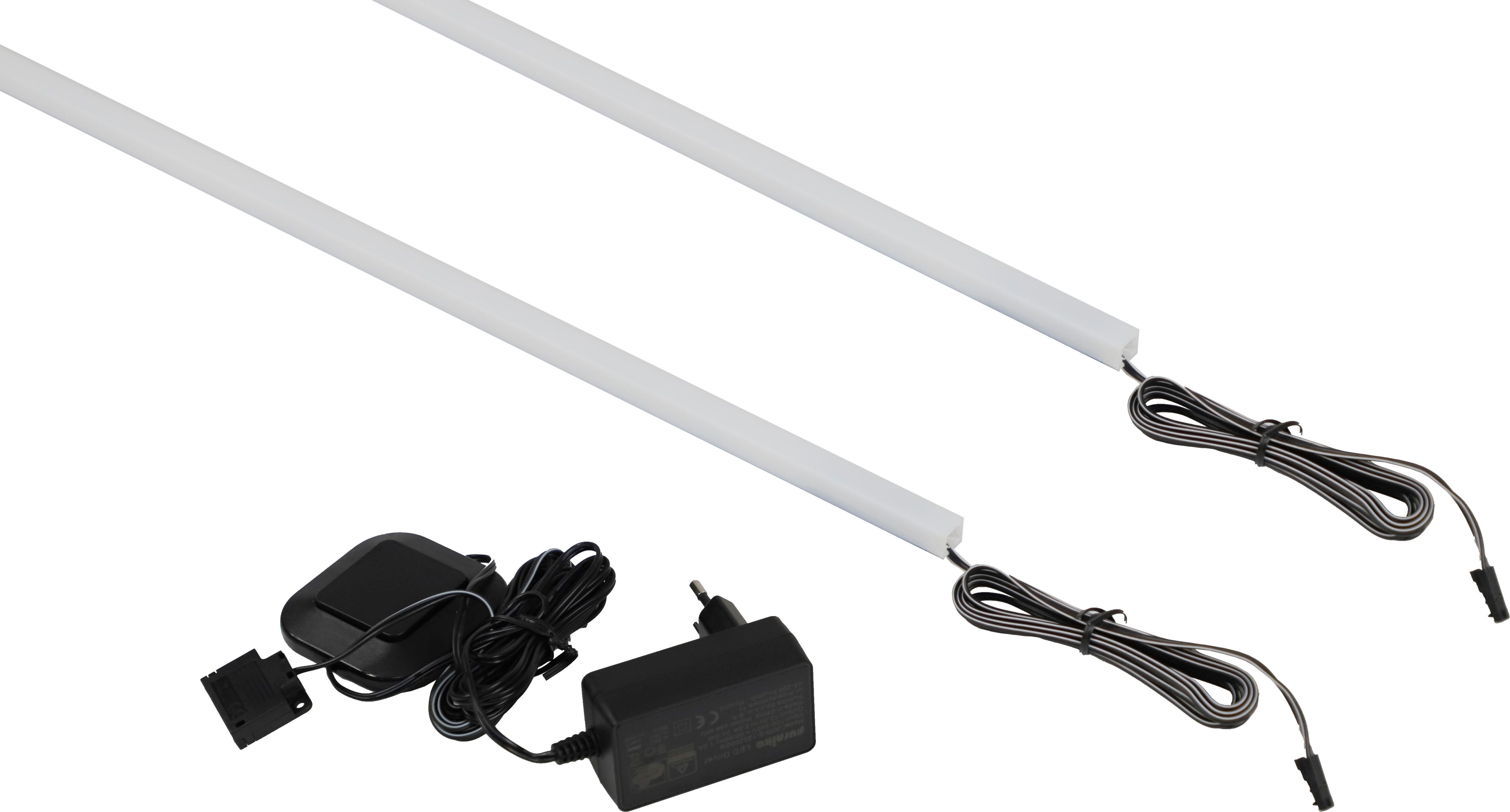 Home affaire LED Unterbauleuchte SERIO-LED, LED fest integriert, Neutralweiß, 3X, 2X oder 1X LED PROFIL (je nach Ausführung)