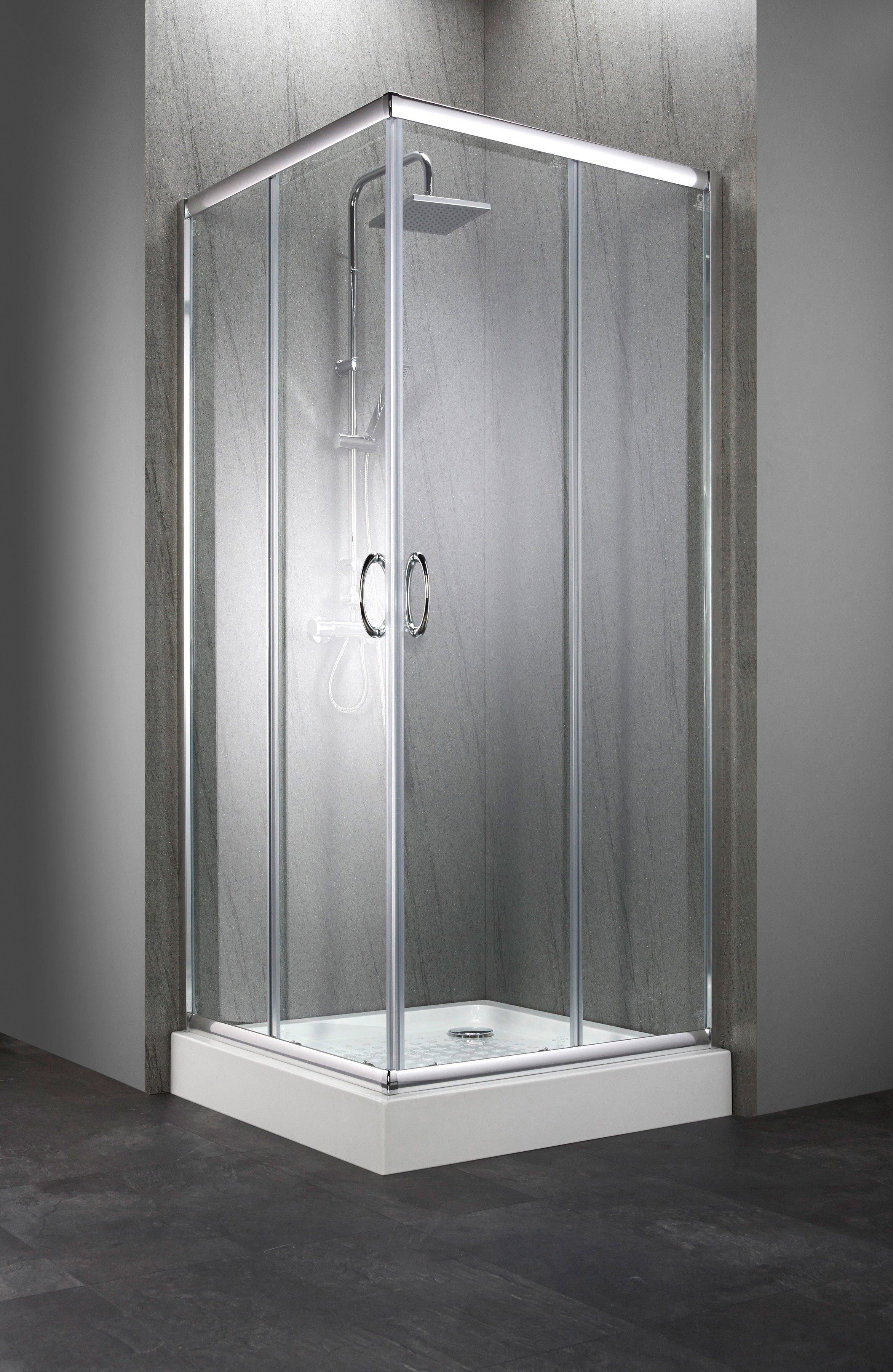 welltime Eckdusche Summer Set, BxT: 90x90 günstig online kaufen