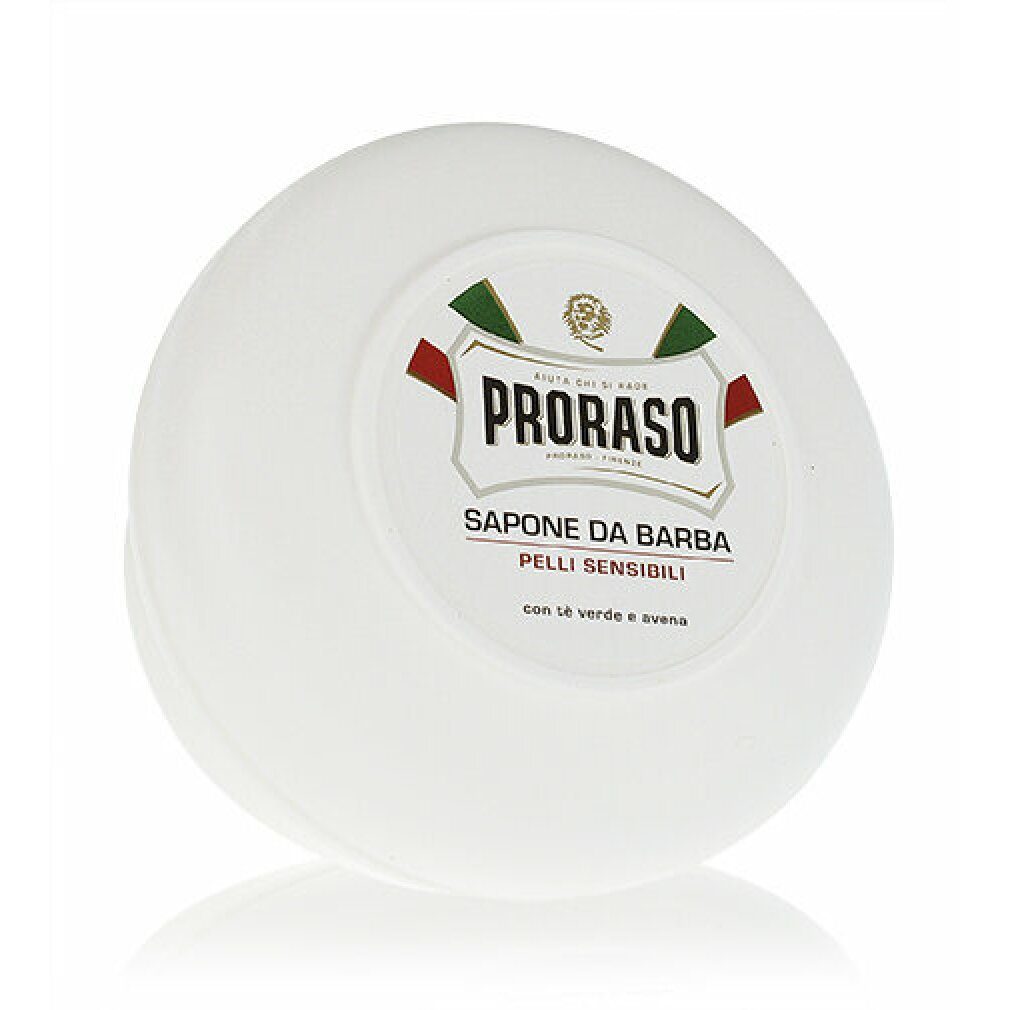 PRORASO Rasierseife White Shaving Soap In A Bowl Sensitive Skin 150ml