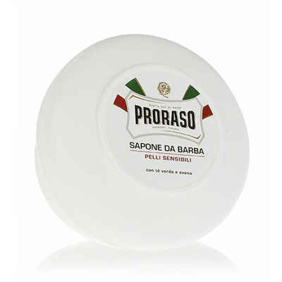 PRORASO Rasierseife White Shaving Soap In A Bowl Sensitive Skin 150ml