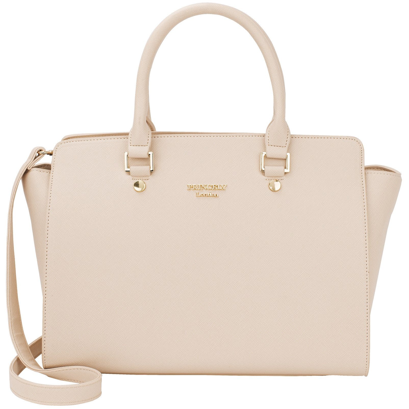 Handtasche Katy - elegante Schultertasche mit Reißverschluss