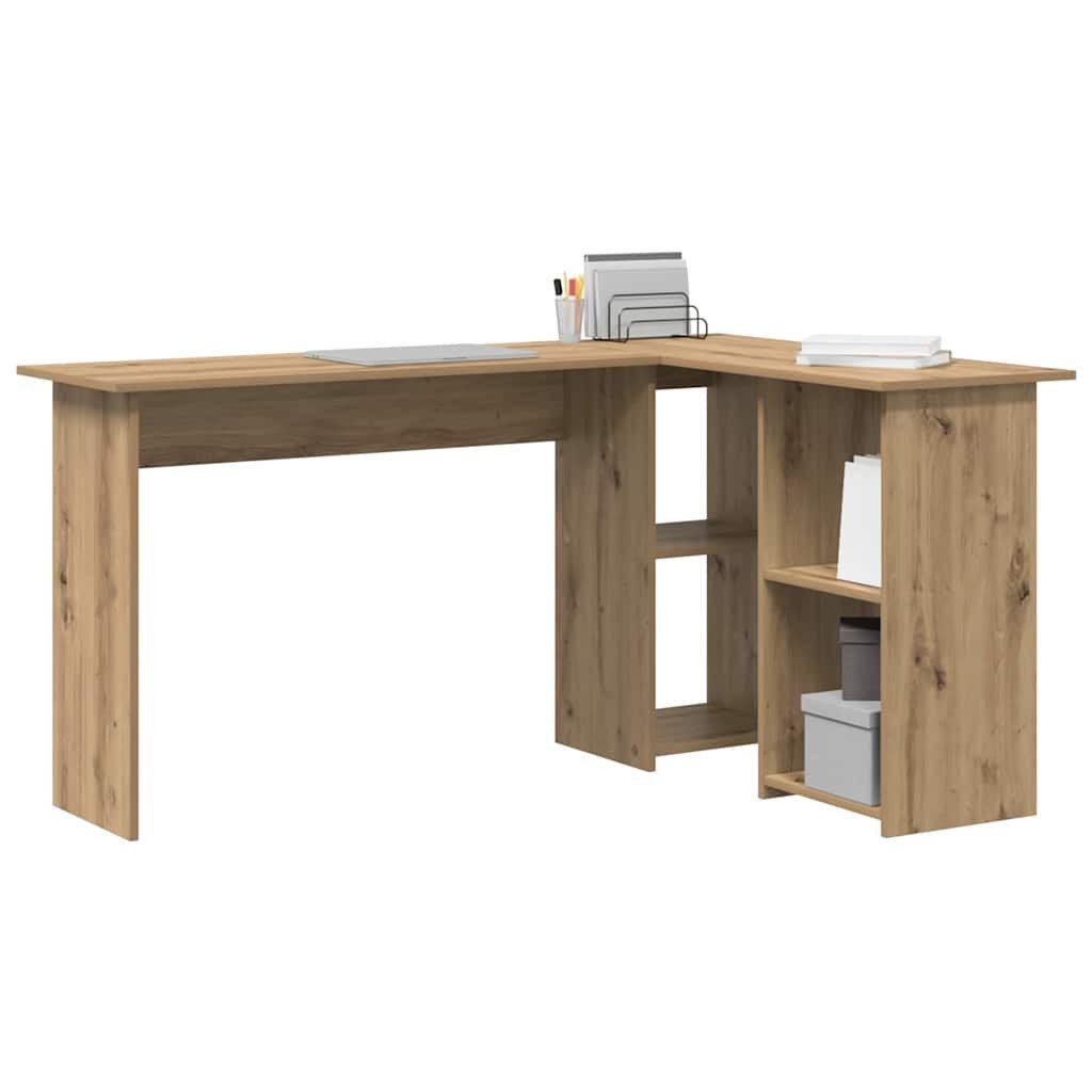 vidaXL Schreibtisch Schreibtisch Eiche handwerklich 142 günstig online kaufen