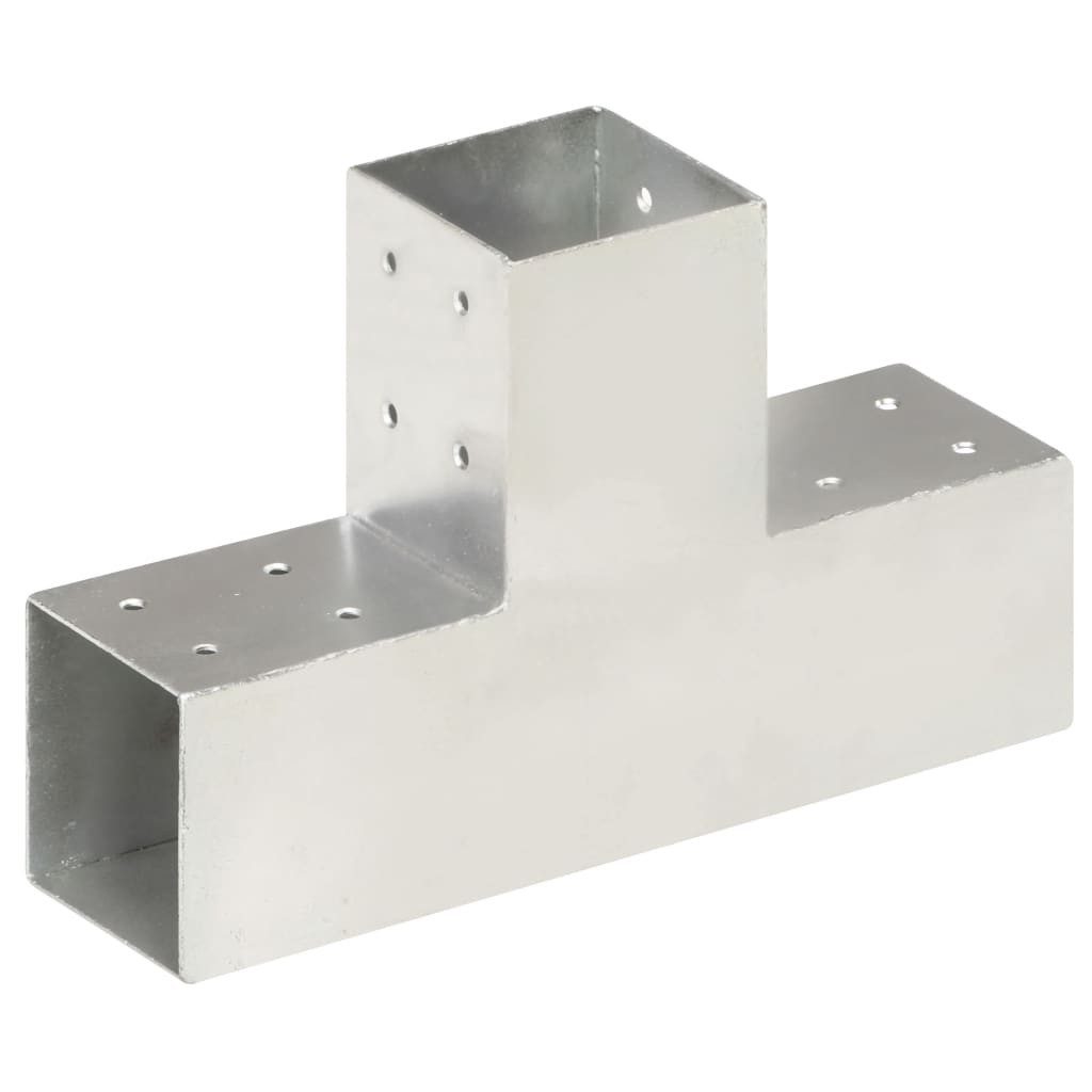 vidaXL Zaunpfosten Pfostenverbinder T-Form Verzinktes Metall günstig online kaufen