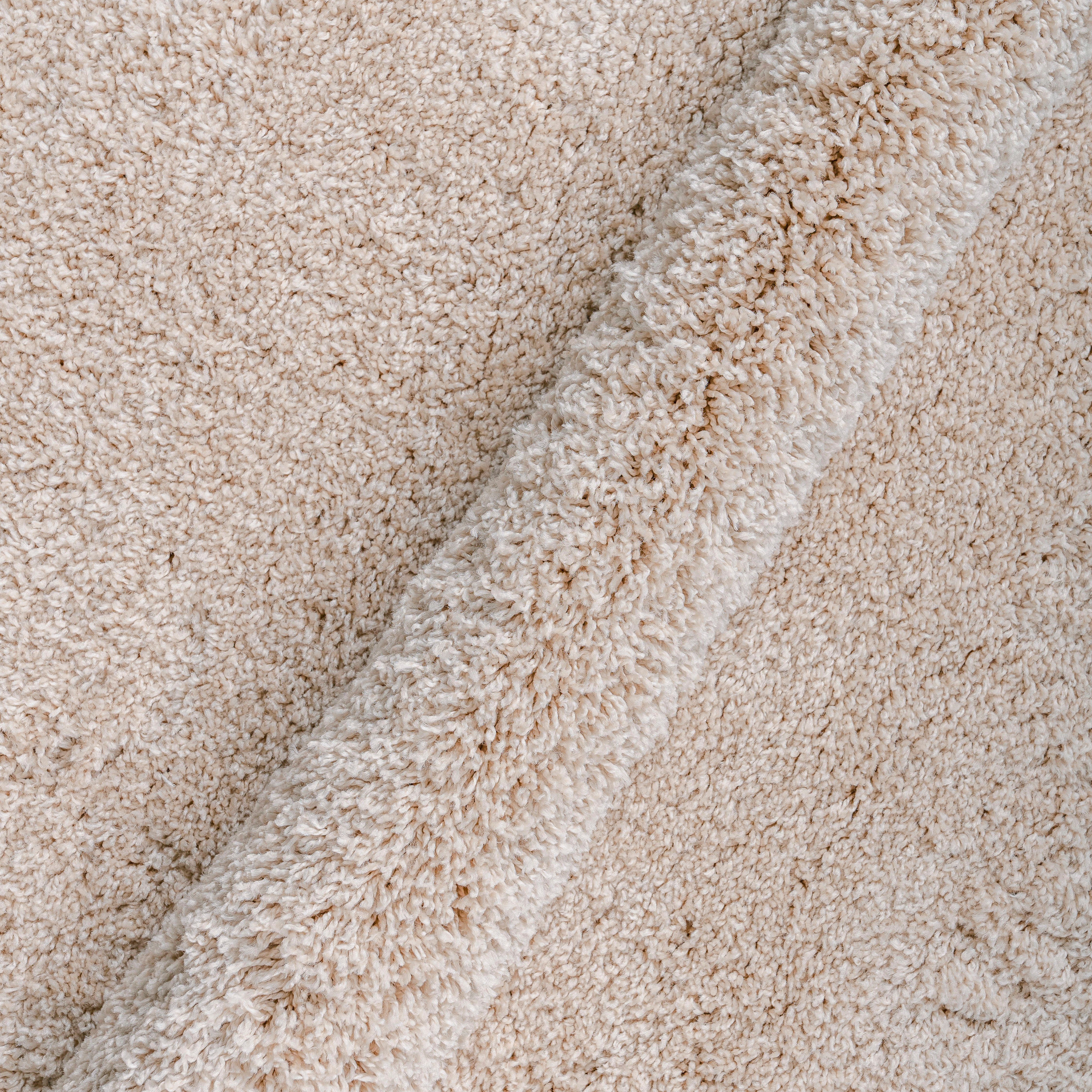 Teppich rund, kuschelig sand einfarbig, 45 Höhe: besonders weich Teppich affaire, Home mm, rund, und Viva Uni-Farben,
