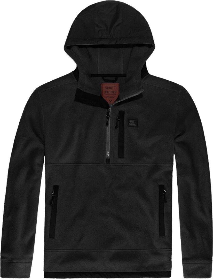 Vintage Industries Motorradjacke Vinson Hollow Fibre Fleece Hoodie