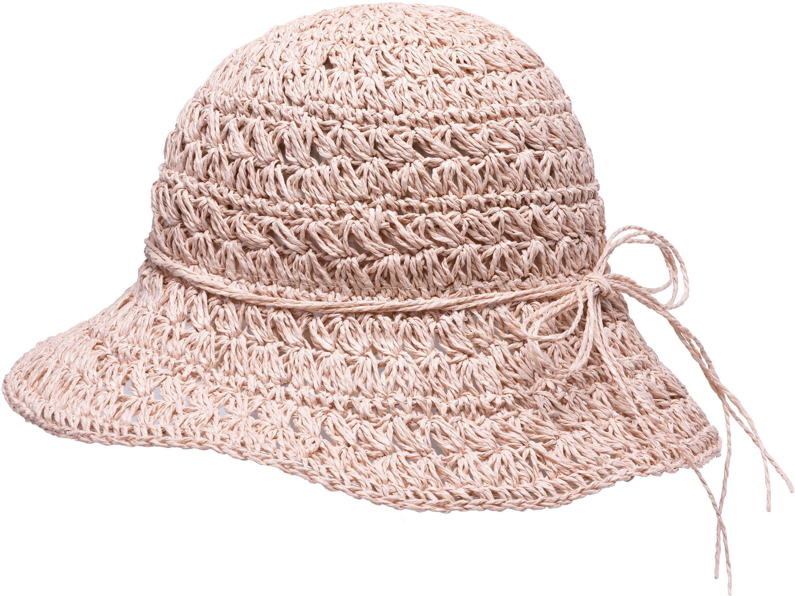 Caspar Strohhut HT31 Damen Sommerhut aus Papierstroh