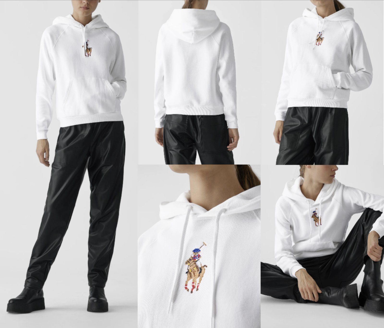 Ralph Lauren Sweatshirt POLO RALPH LAUREN HOODED Sweatshirt Sweater Jumper Pullover Pulli Hood