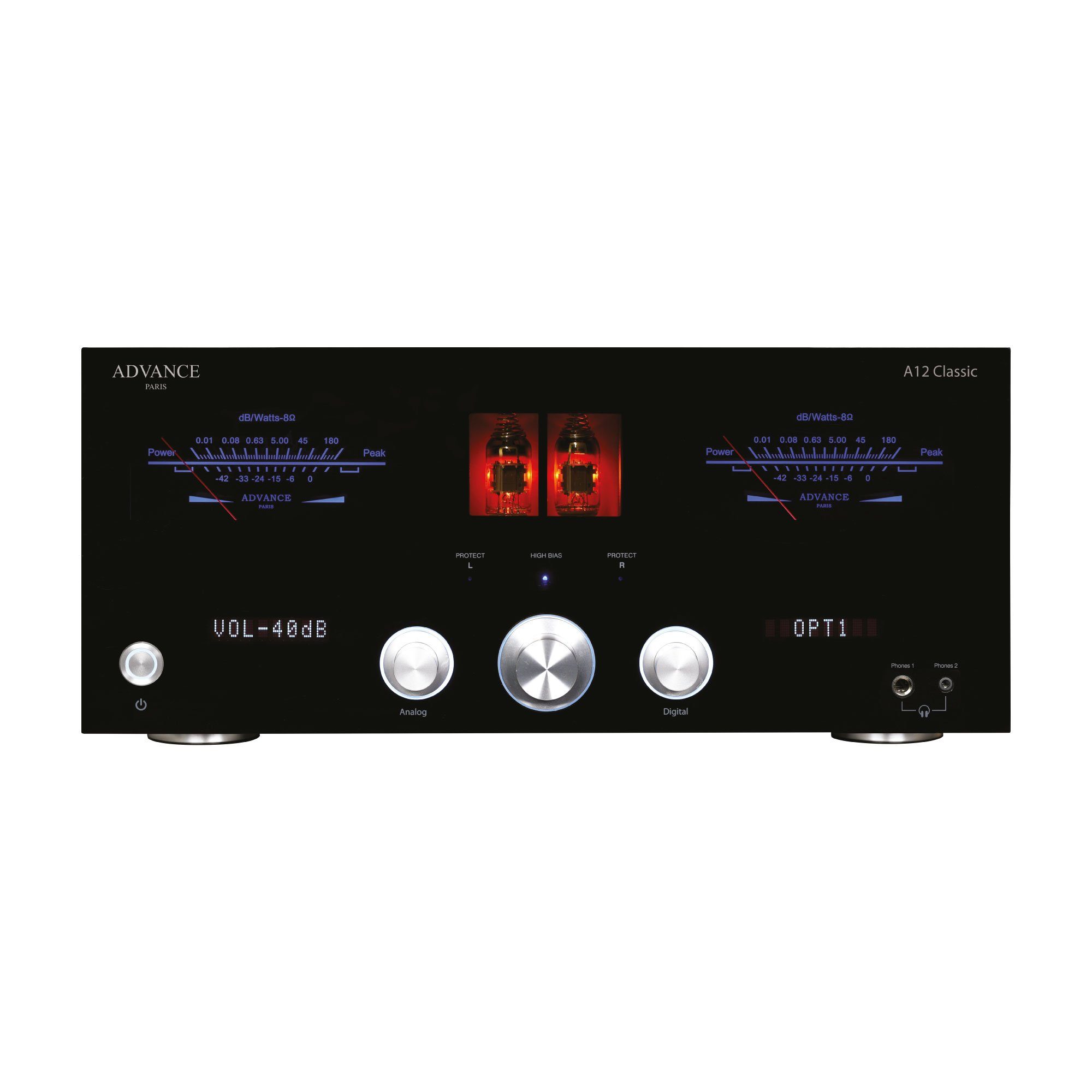 Advance Paris ADVANCE PARIS Classic A12 Verstärker mit Röhrenvorstufe Vollverstärker