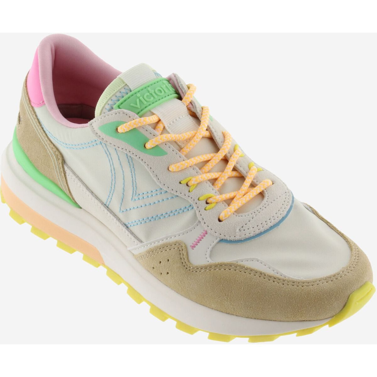 Victoria Luna Nylon & Serraje Multicolor Women Outdoorschuh Farbenfrohe und vielseitige Damen-Sneaker mit einzigartigen Details