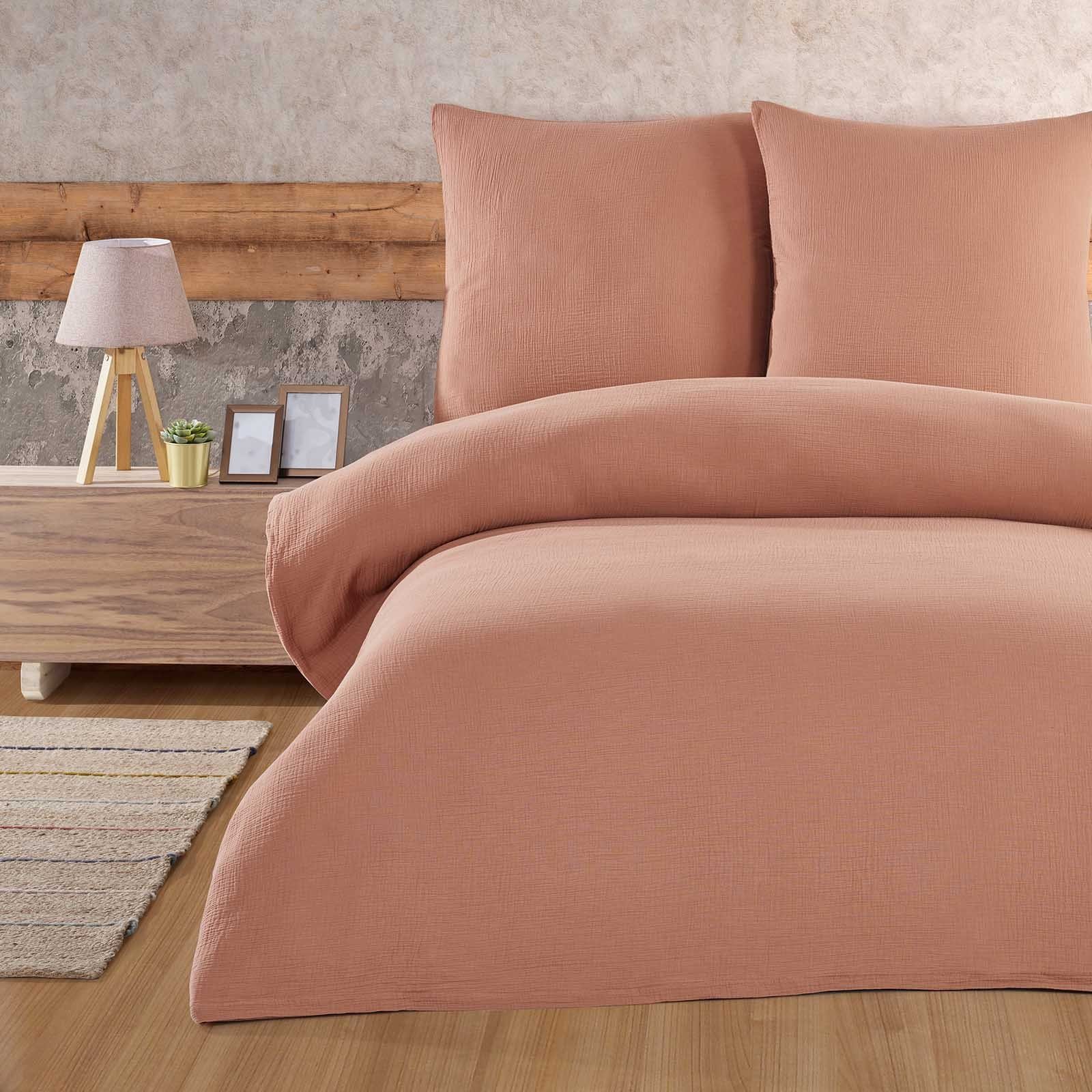 Bettwäsche »Luxury«, Buymax, Musselin Bettwäsche Set 100% Baumwolle warme  Bettbezug Uni einfarbig 2 - 3 tlg. mit Reißverschluss in verschiedenen  Farben und Größen online kaufen | OTTO