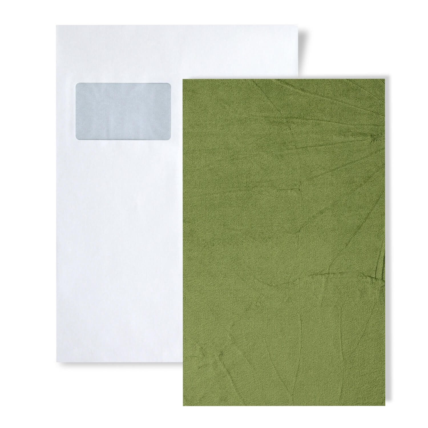 Wallface Wandpaneel 1 MUSTERSTÜCK S-32092 DIN A4 Wandpaneel MUSTER LOTUS VELVET Avocado, BxL: 0.5x21 cm, 0.03 qm, (1-tlg) grün