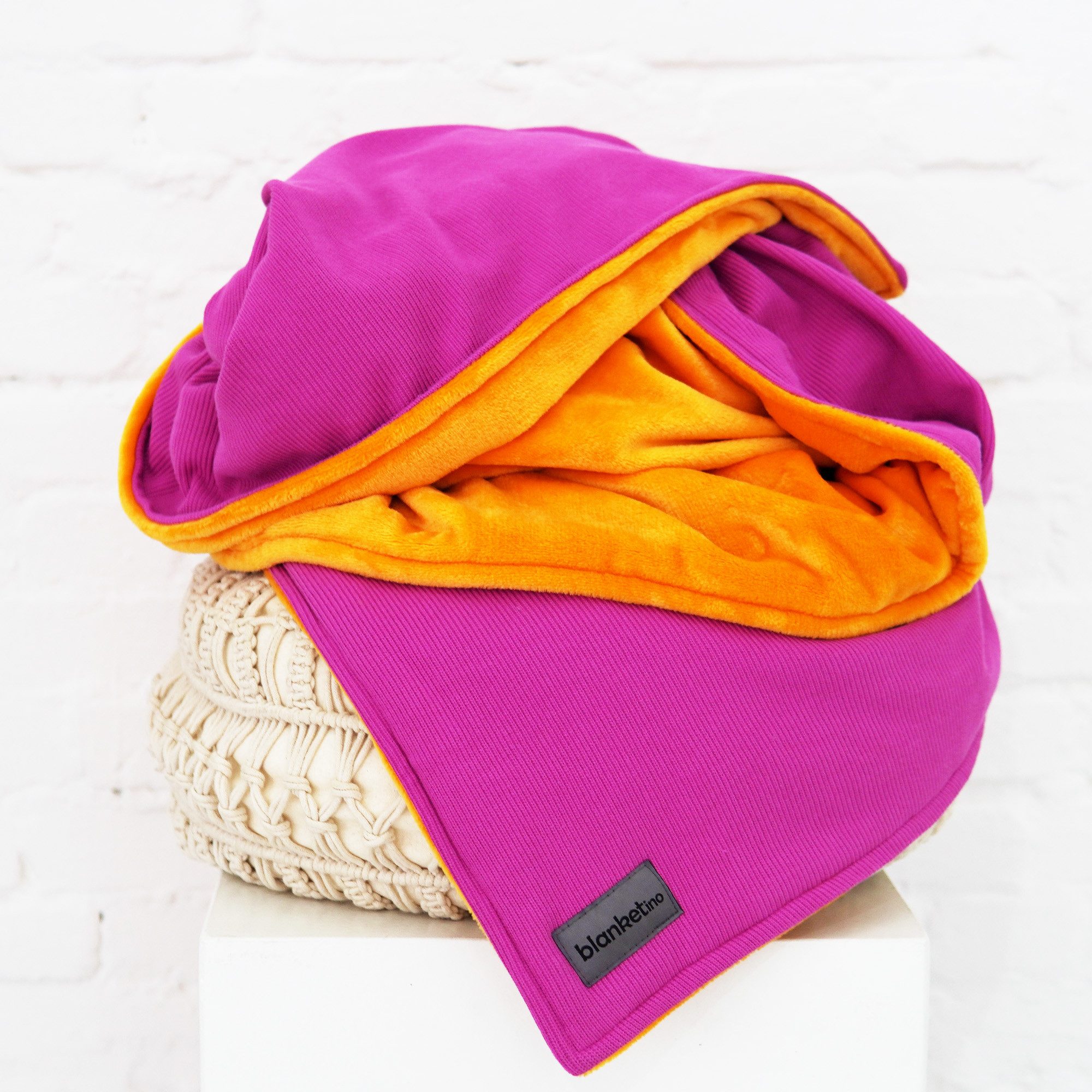 Wohndecke XL Kuscheldecke • Mini Strick günstig online kaufen