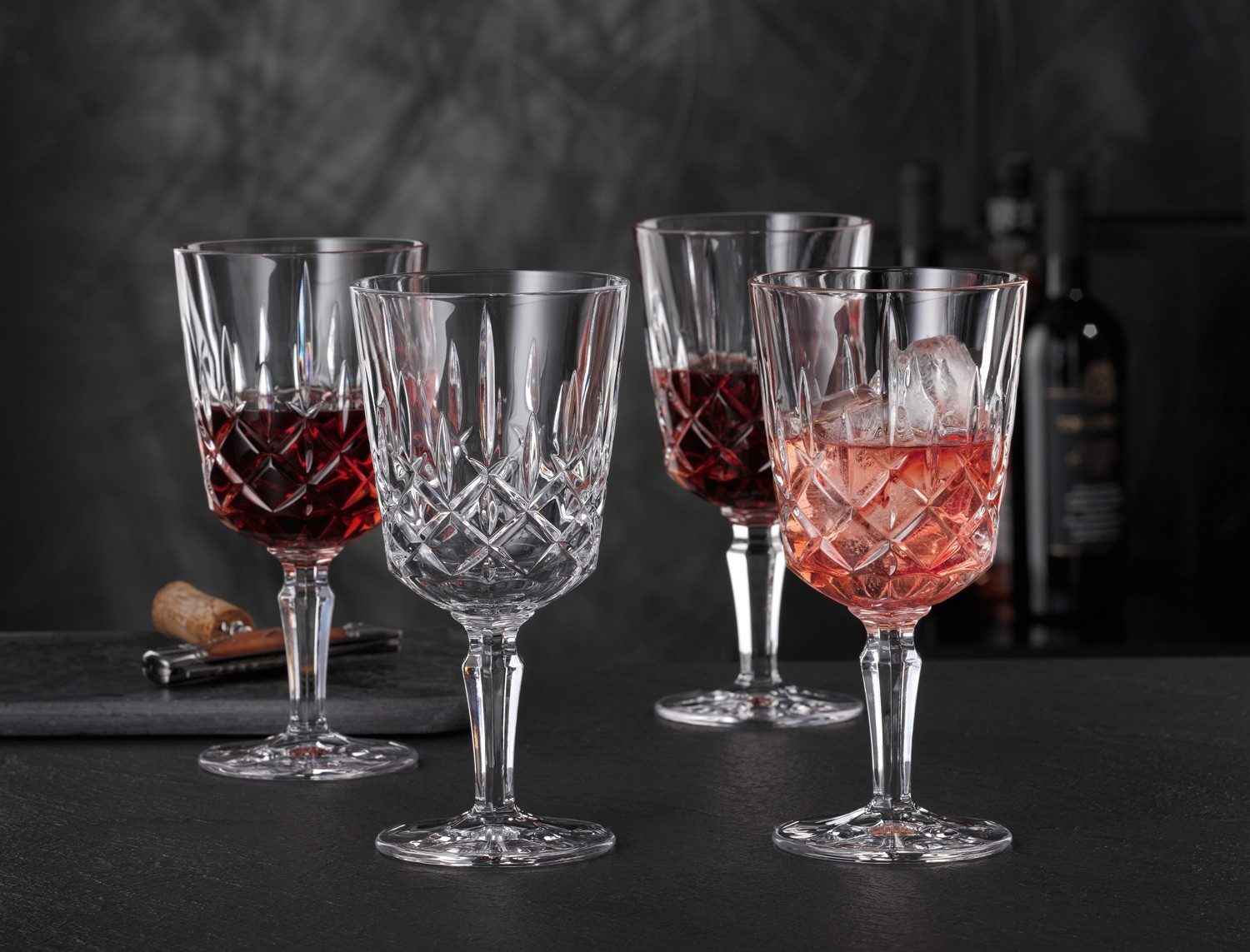 Nachtmann Weinglas NOBLESSE, 4er Set, Transparent, 355 ml, 4-tlg., Glas, Made in Germany