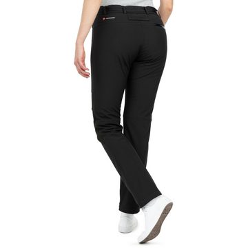 Höhenhorn Funktionshose Trekmaster Damen Wanderhose Softshellhose Gefüttert Snowboardhose