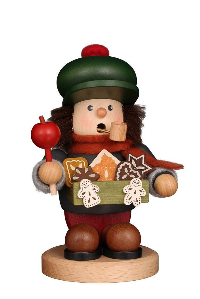 Christian Ulbricht Räuchermännchen klein " Waldmann auf Sockel" Neu 2026 Neue Serie versch. Modelle